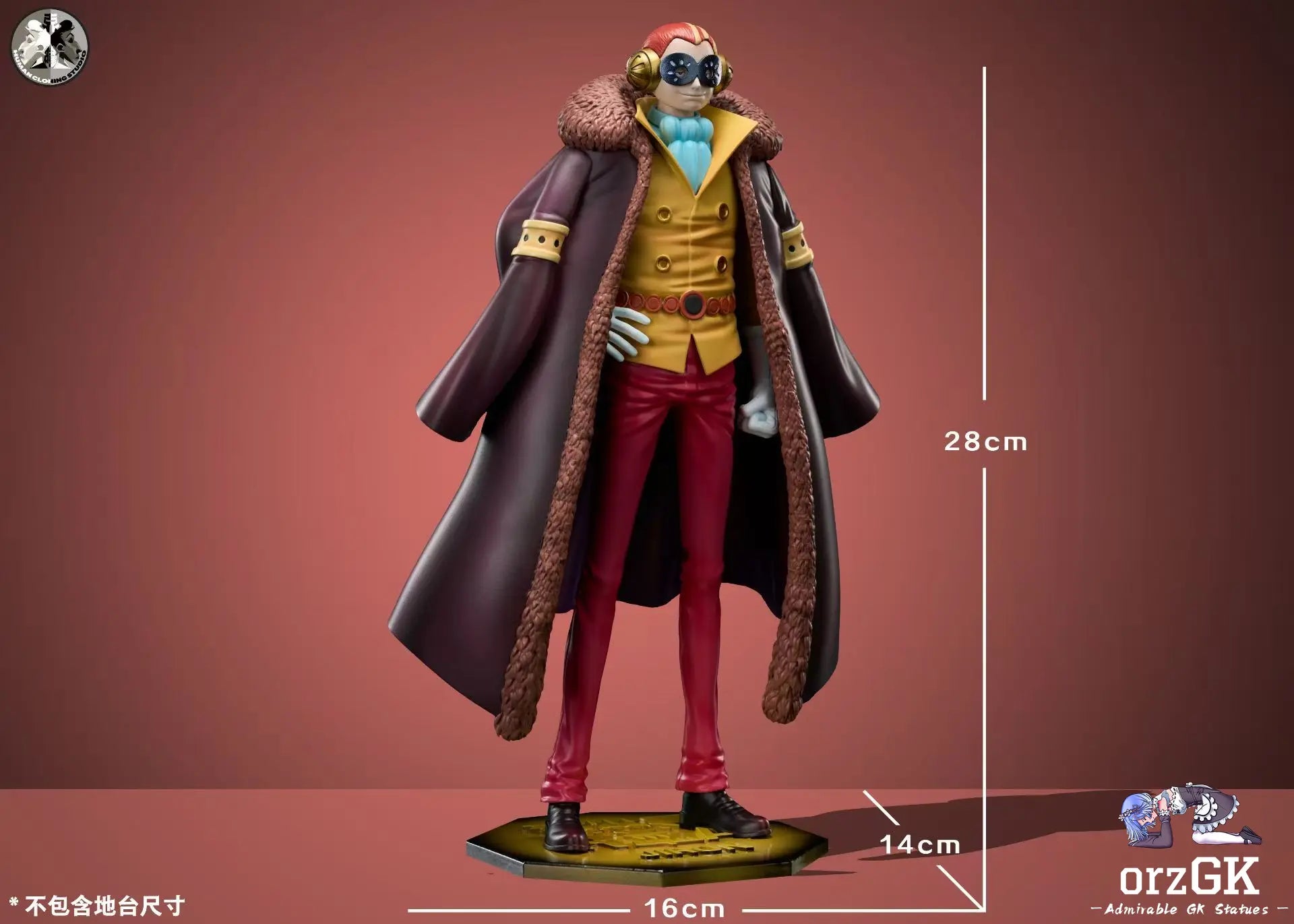 Clone Studio - One Piece Revolutionary Army 4th Edition Jiron & Ahiru resin statue Navy Toys anime figure