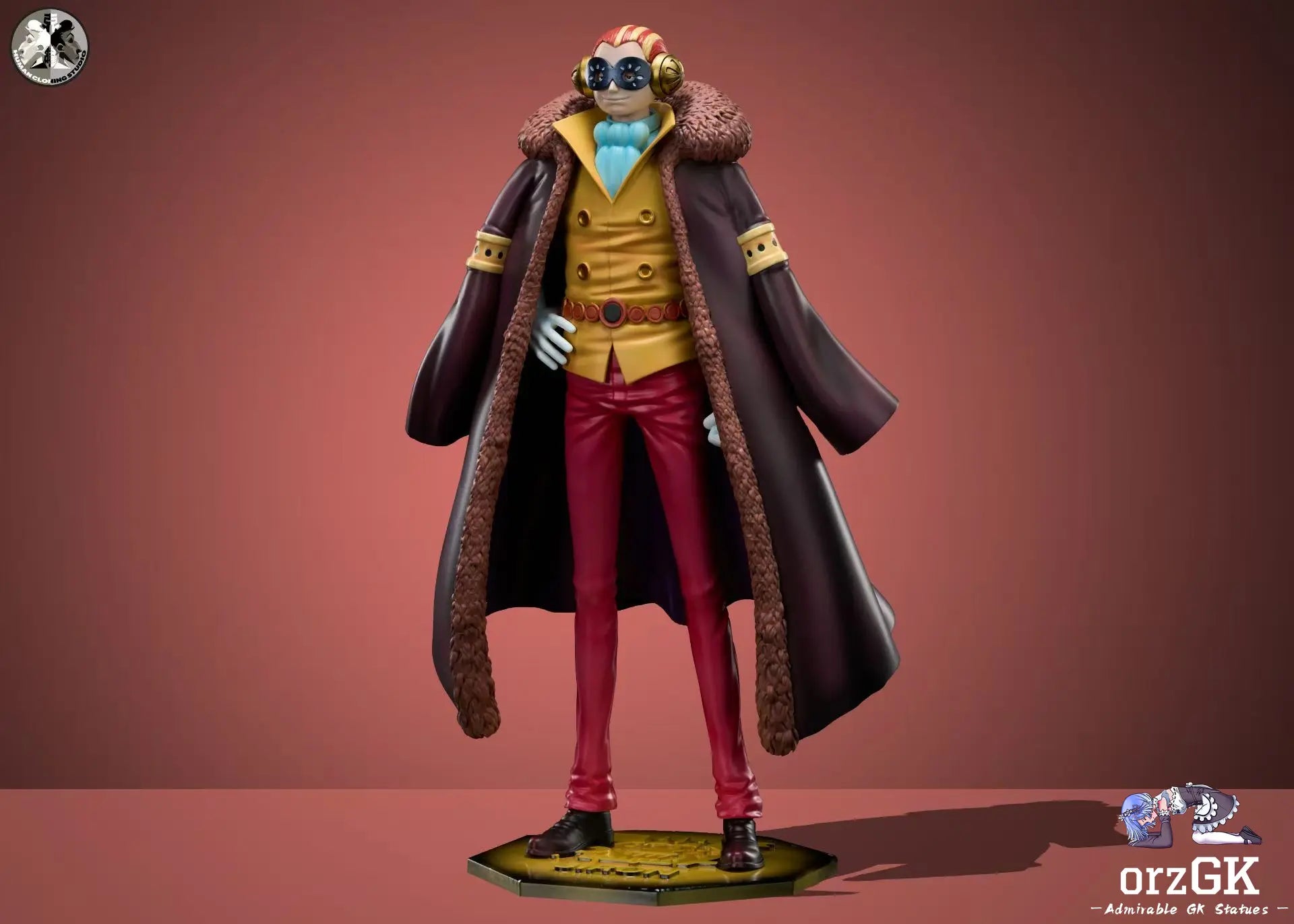 Clone Studio - One Piece Revolutionary Army 4th Edition Jiron & Ahiru resin statue Navy Toys anime figure