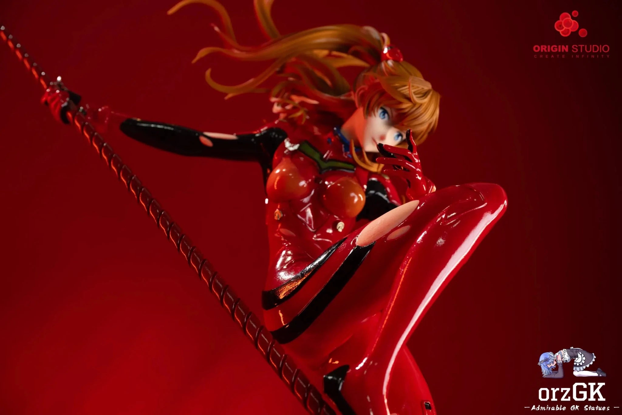 ORIGIN Studio - Neon Genesis Evangelion Soryu Asuka Langley Heart of Stone resin statue Navy Toys anime figure
