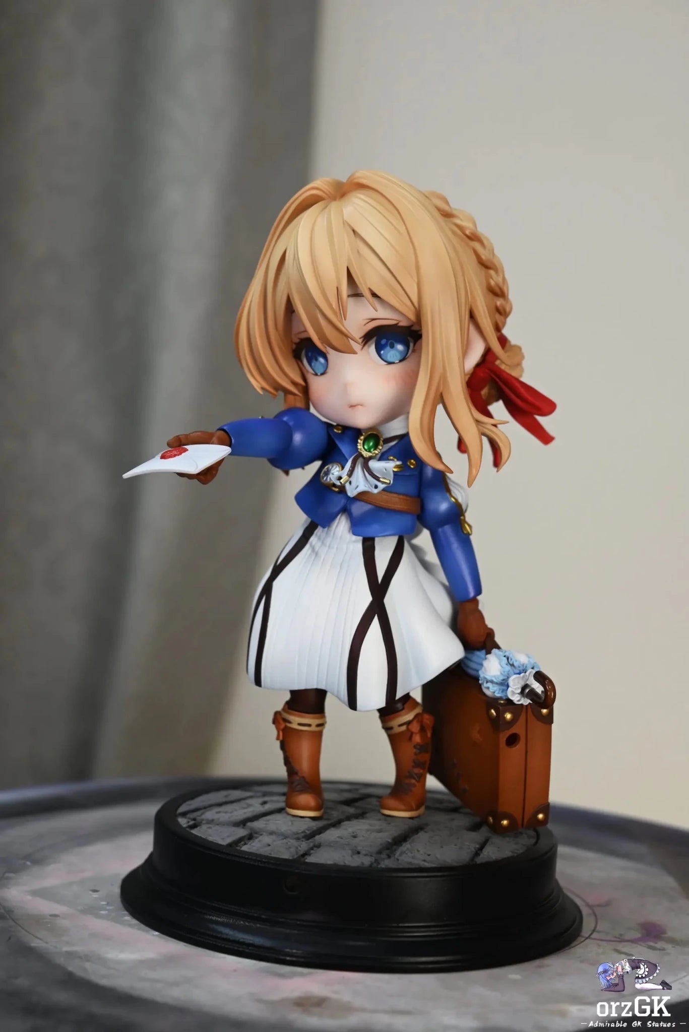HeRa Studio - Violet Evergarden Chibi Series Violet Evergarden resin statue Navy Toys anime figure