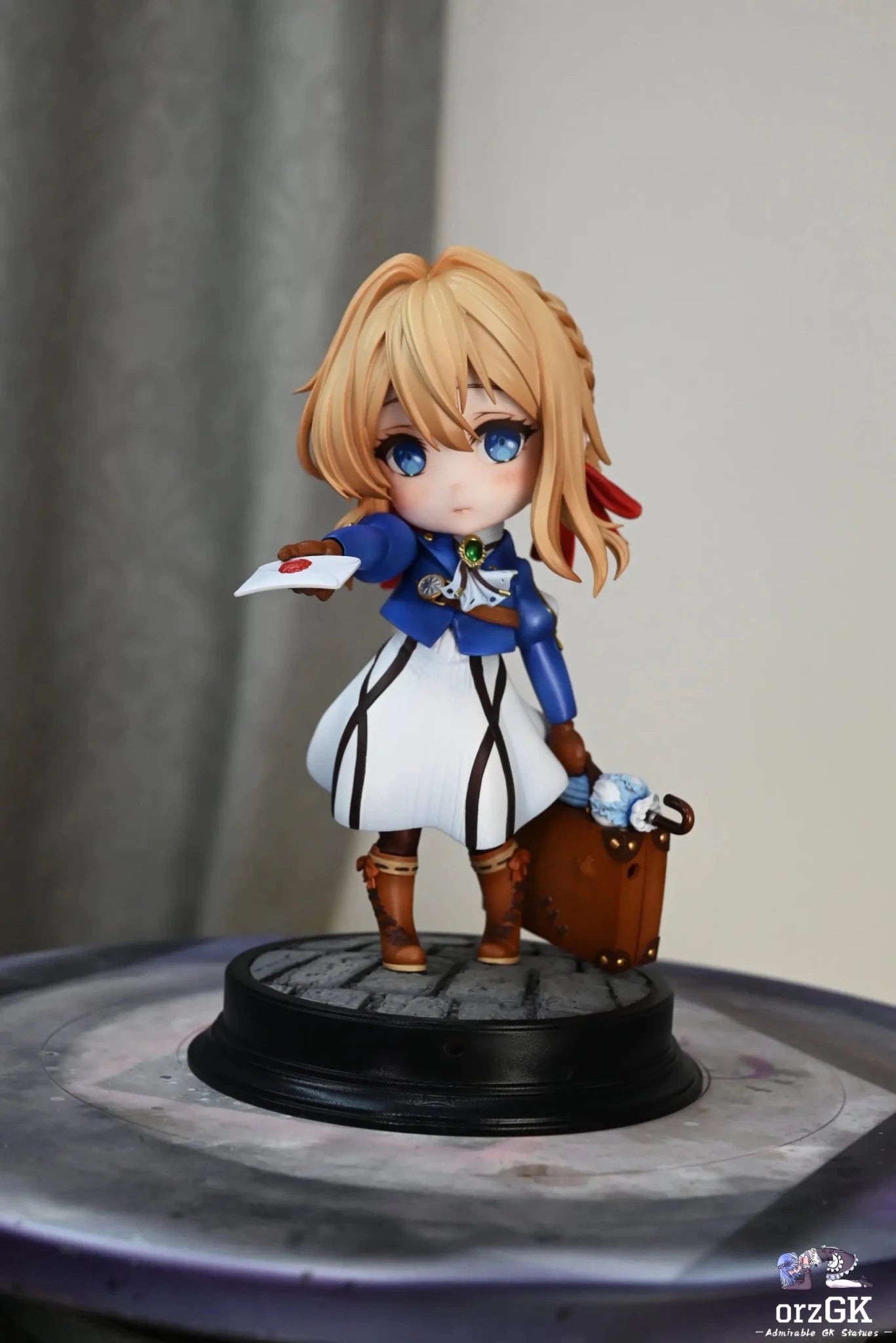 HeRa Studio - Violet Evergarden Chibi Series Violet Evergarden resin statue Navy Toys anime figure