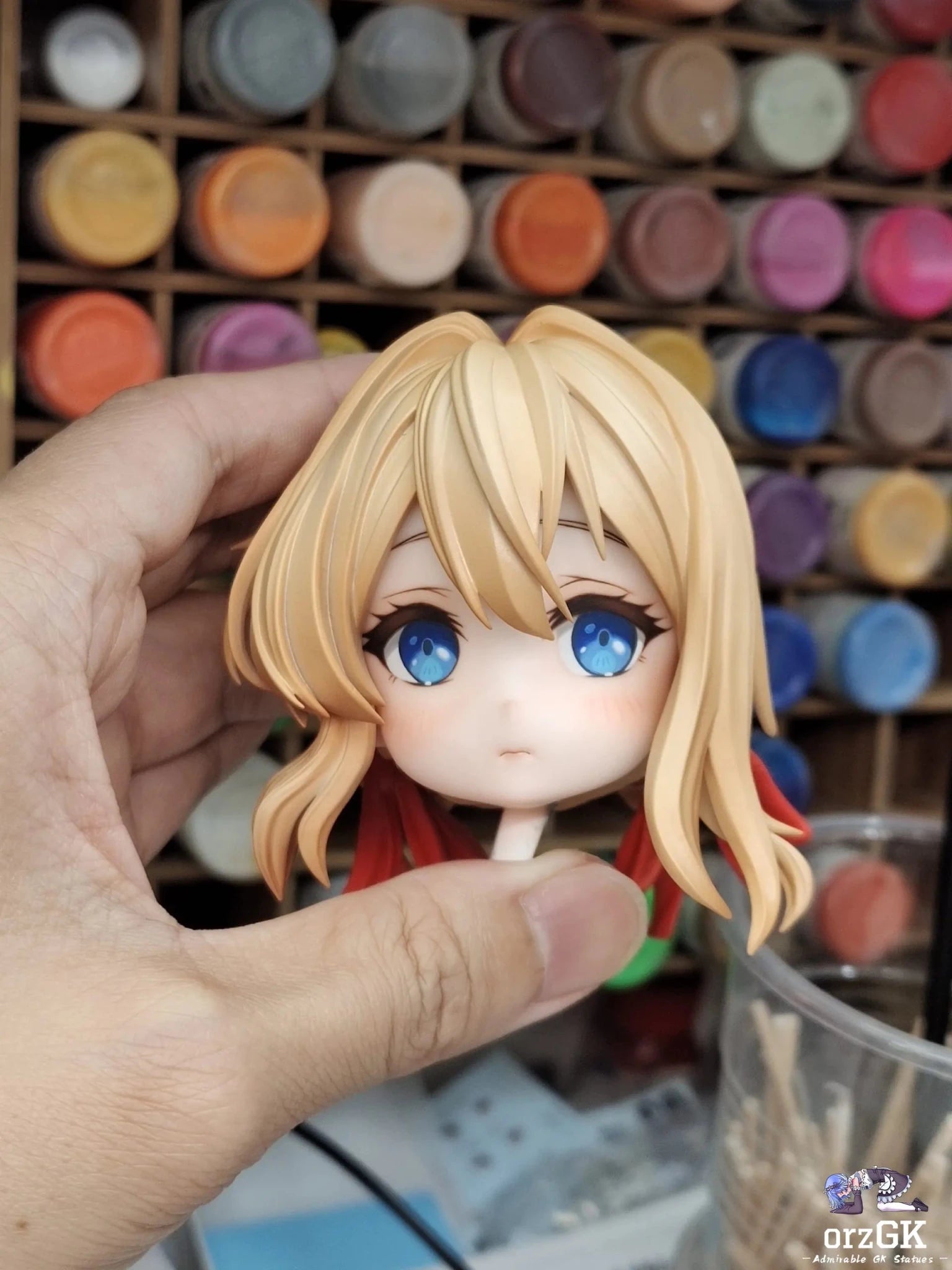 HeRa Studio - Violet Evergarden Chibi Series Violet Evergarden resin statue Navy Toys anime figure