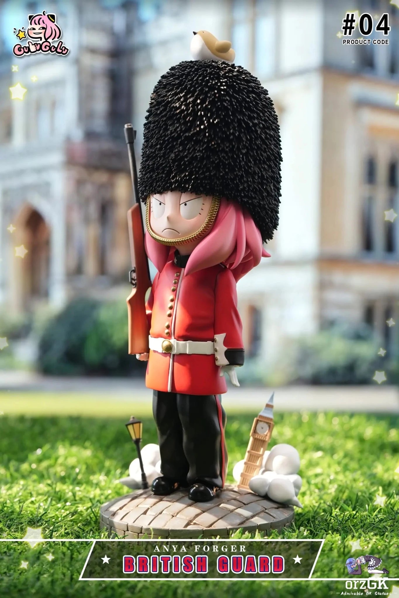 GULUGULU Studio - Spy x Family Anya Cos British Soldier resin statue Navy Toys anime figure