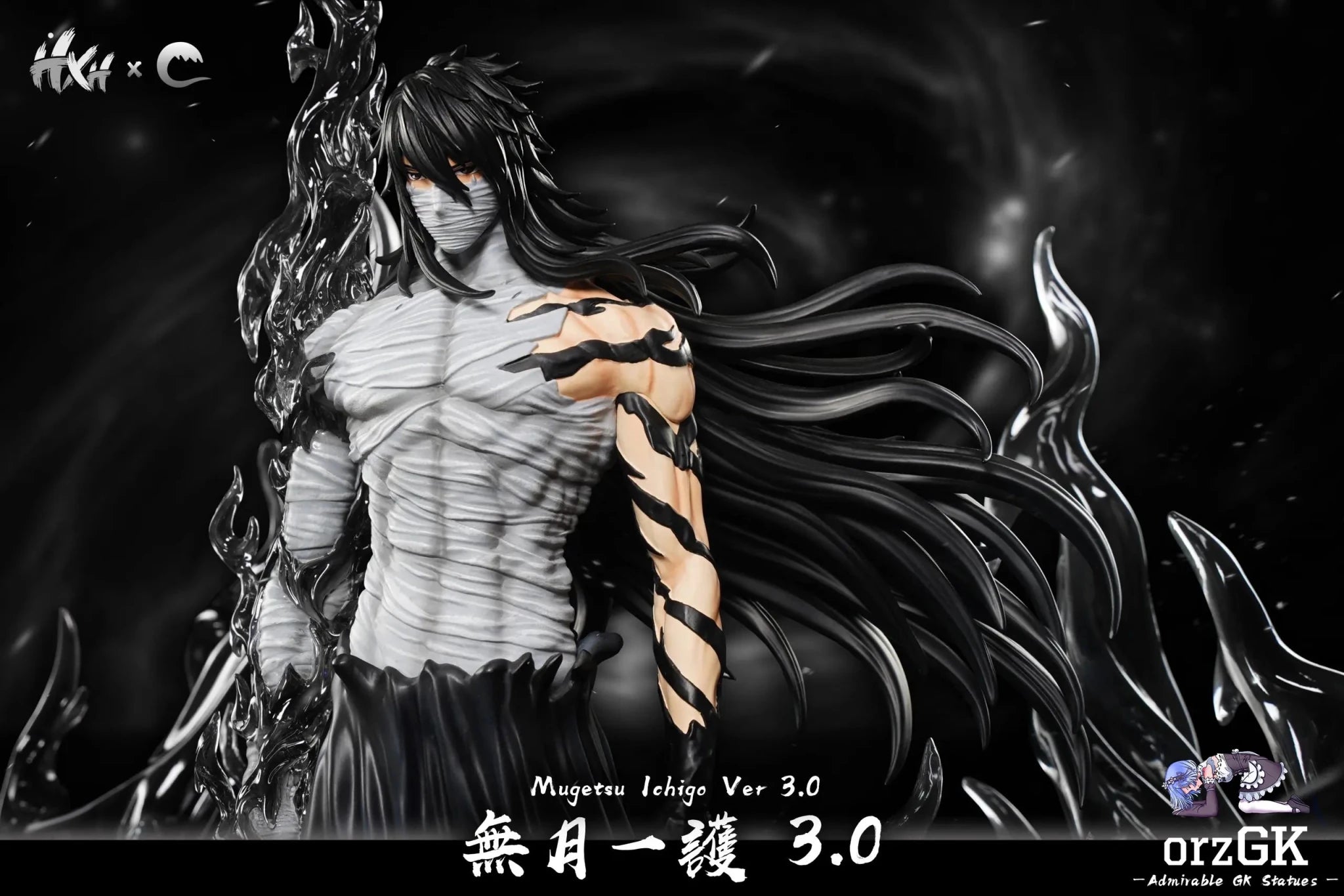 CHENG Studio - BLEACH Zangetsu Ichigo Kurosaki 3.0 resin statue Navy Toys anime figure