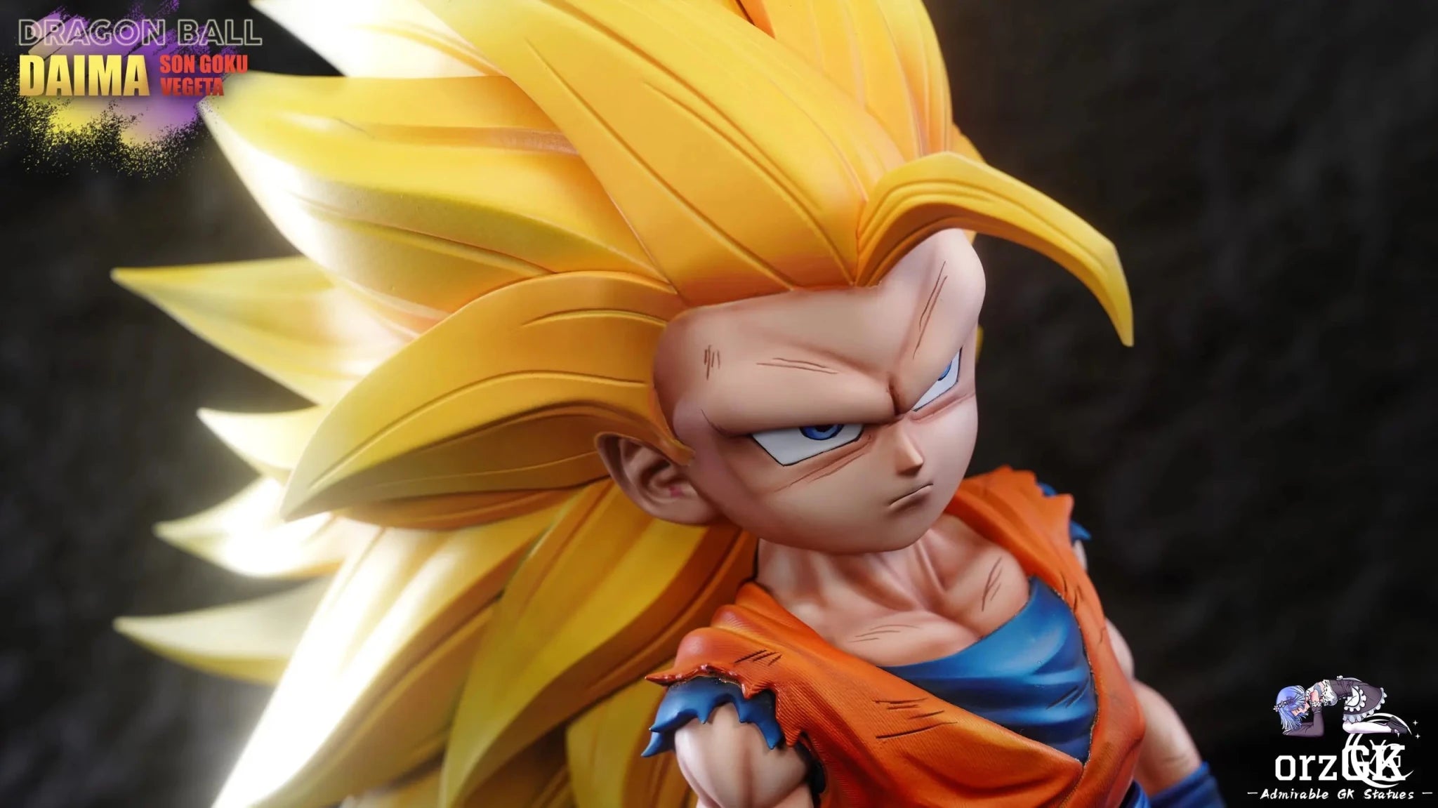 XG Studio - Dragon Ball DAIMA Super Saiyan 3 Son Goku & Vegeta resin statue Navy Toys anime figure