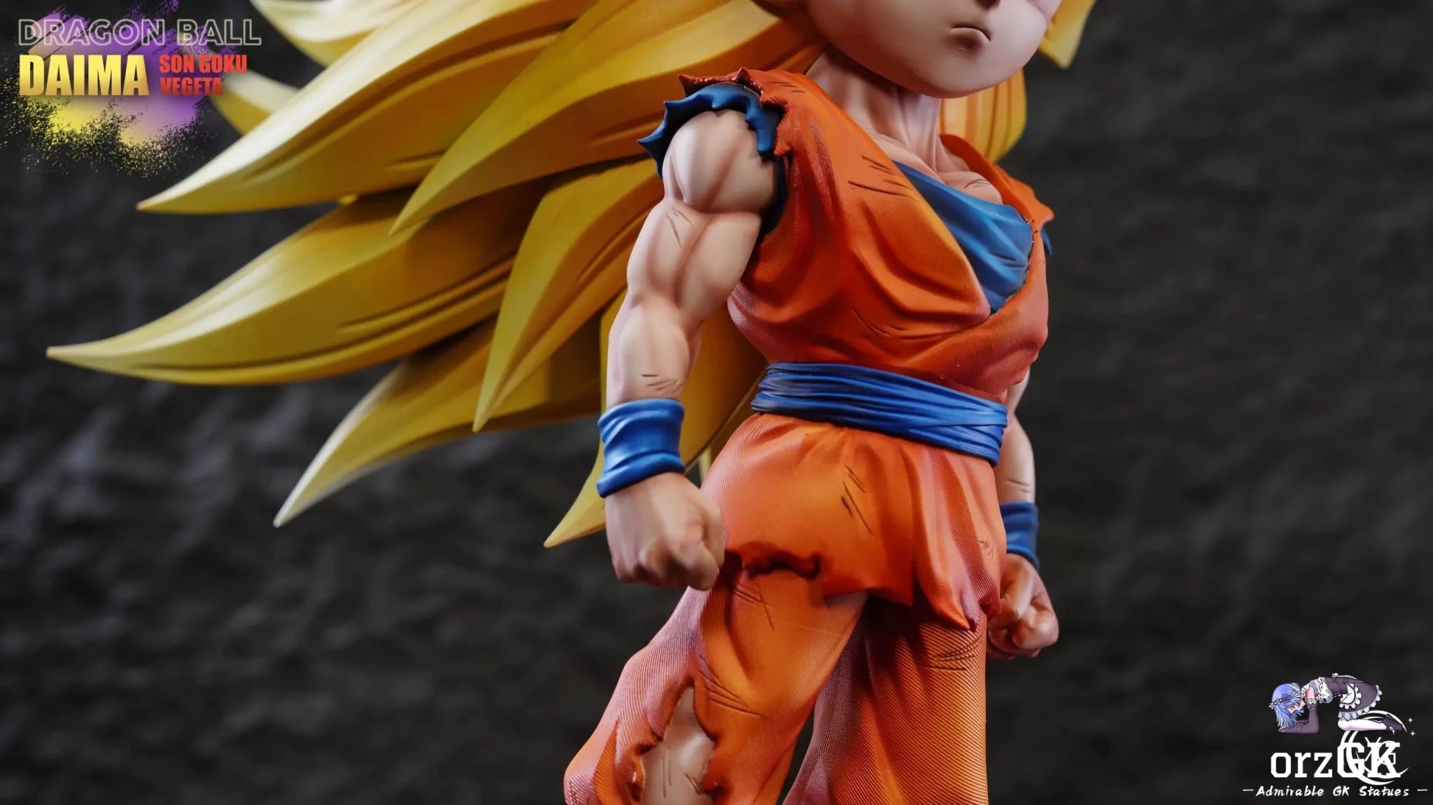 XG Studio - Dragon Ball DAIMA Super Saiyan 3 Son Goku & Vegeta resin statue Navy Toys anime figure