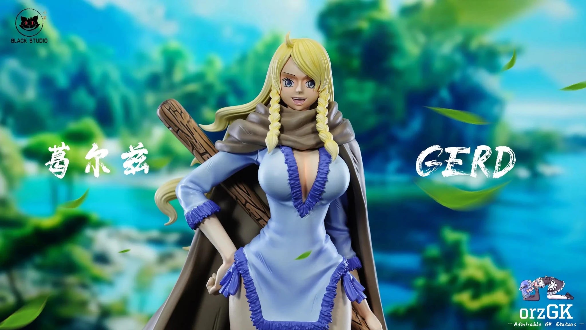 Black Studio - One Piece New Giant Warrior Pirates 01 Gerd resin statue Navy Toys anime figure