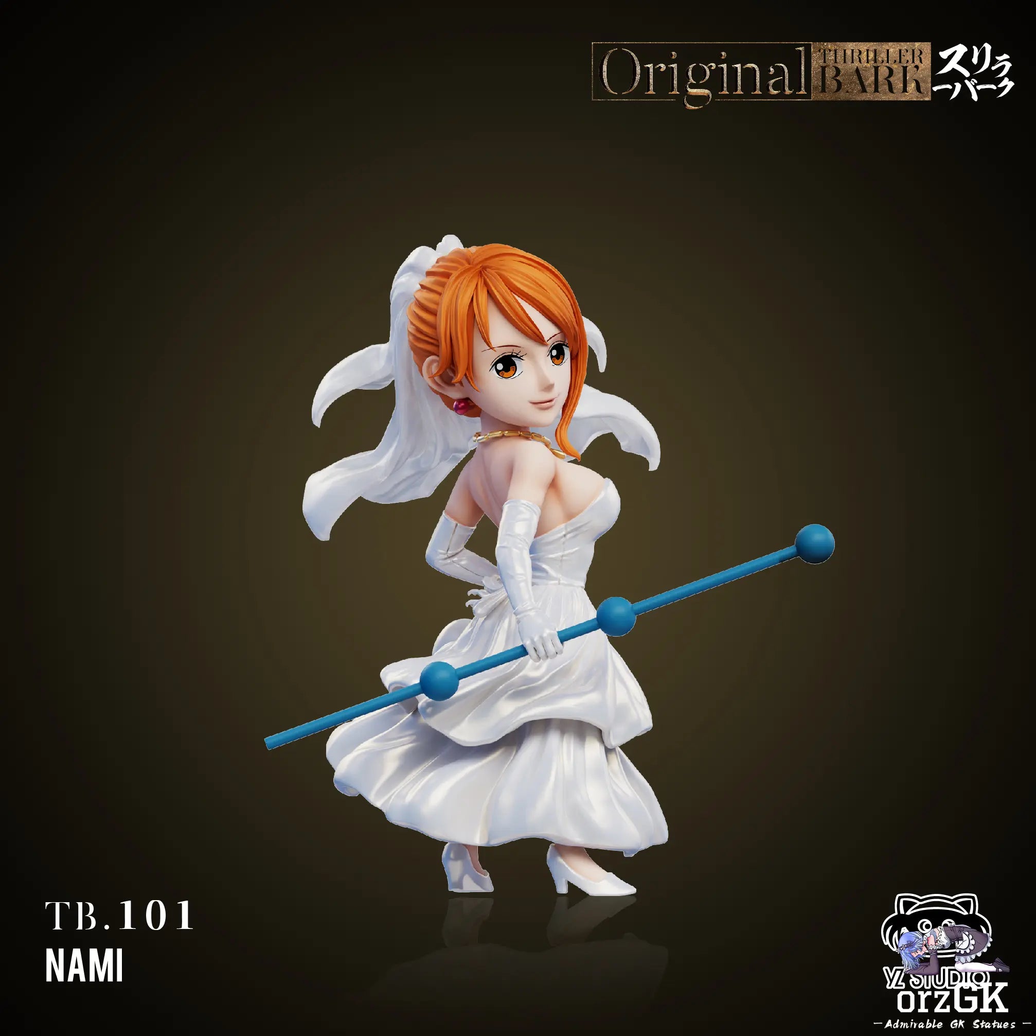 YZ Studio - One Piece Thriller Bark - TB.101 - Wedding Dress Nami (11th set) resin statue Navy Toys anime figure