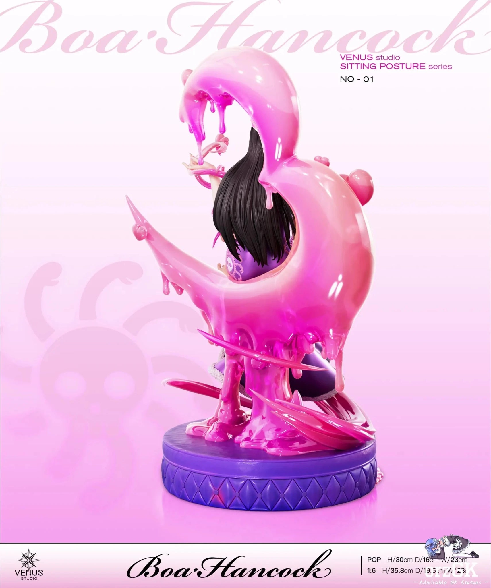 Venus Studio - One Piece Boa Hancock resin statue Navy Toys anime figure