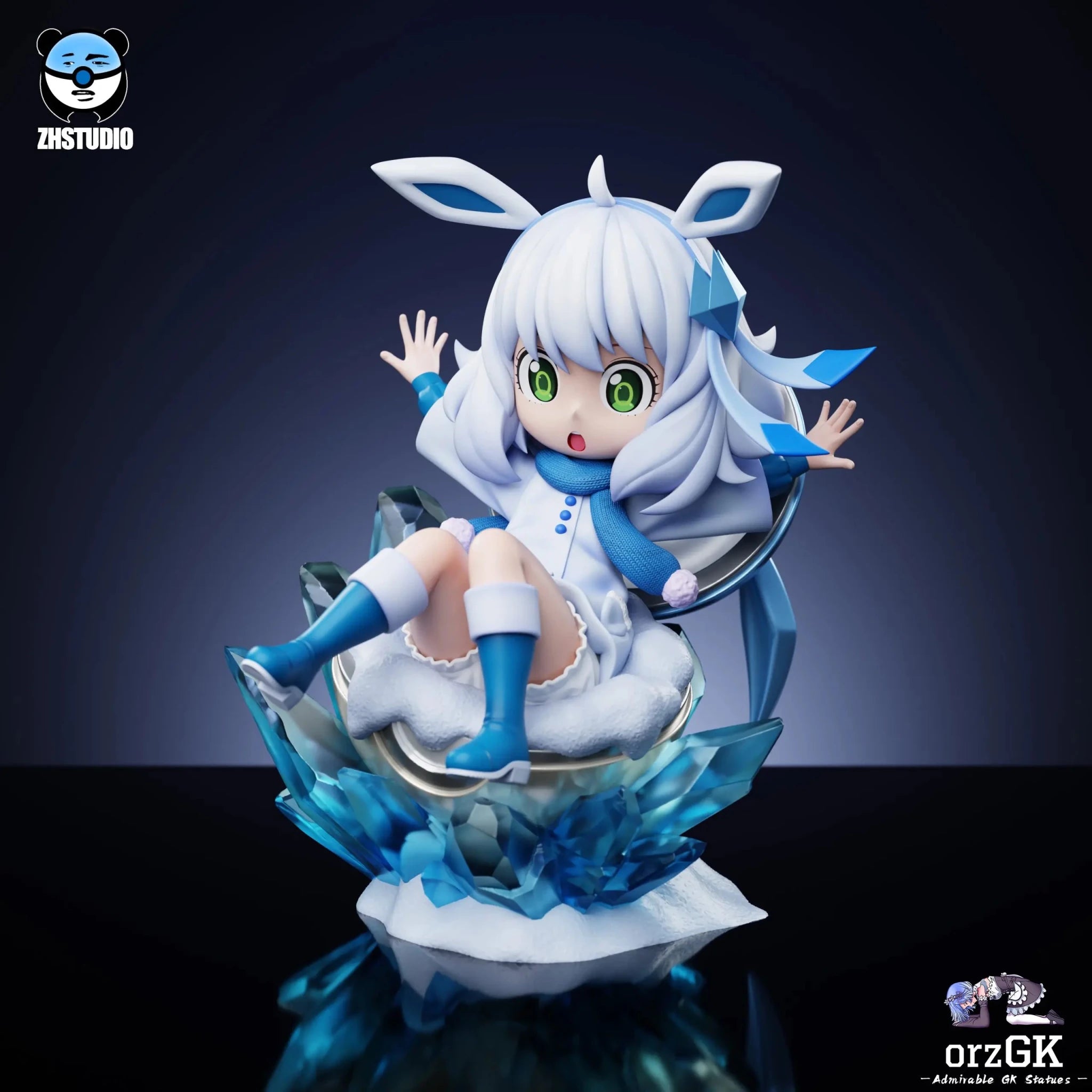 ZH Studio - Spy x Family Ice Hockey Girl resin statue Navy Toys anime figure