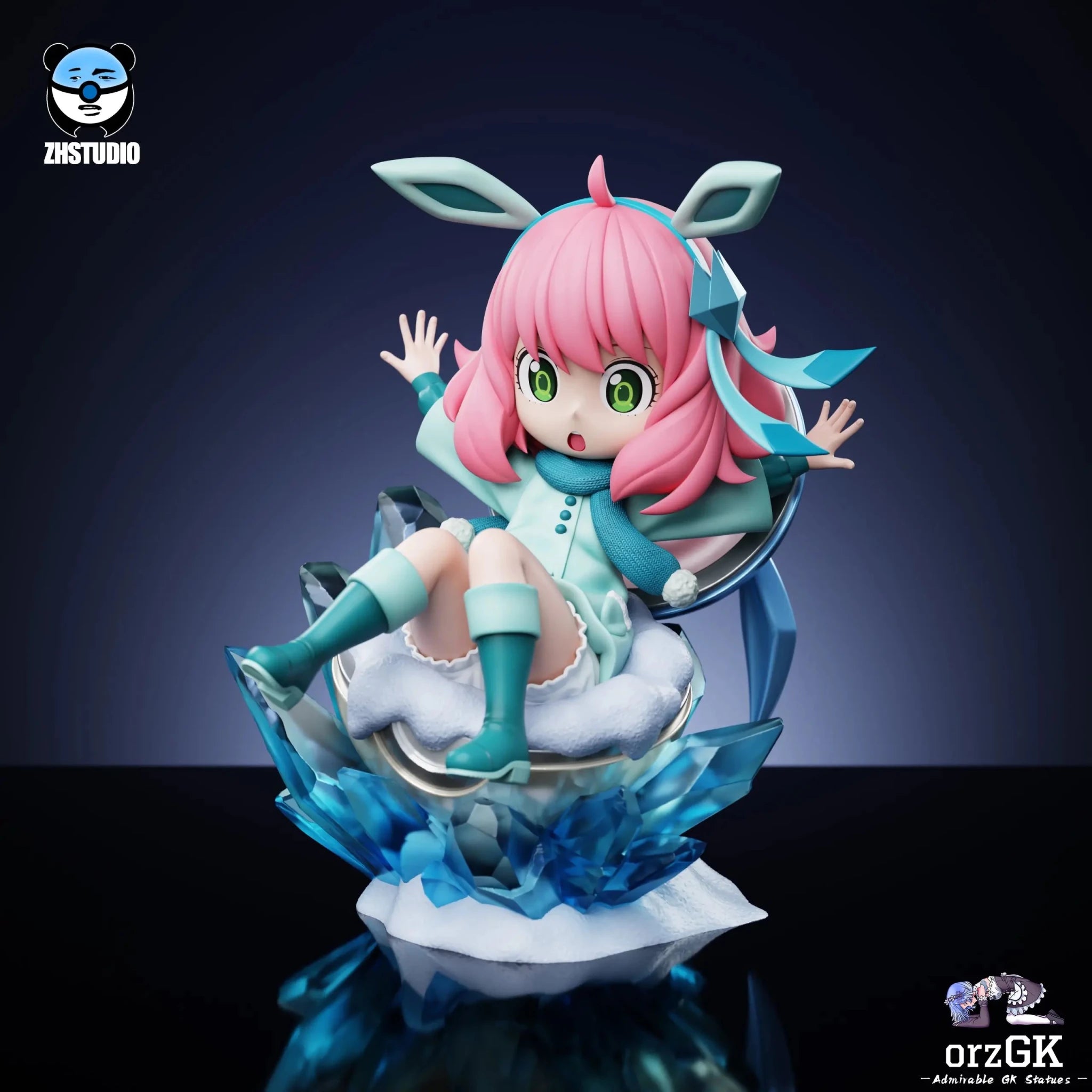 ZH Studio - Spy x Family Ice Hockey Girl resin statue Navy Toys anime figure