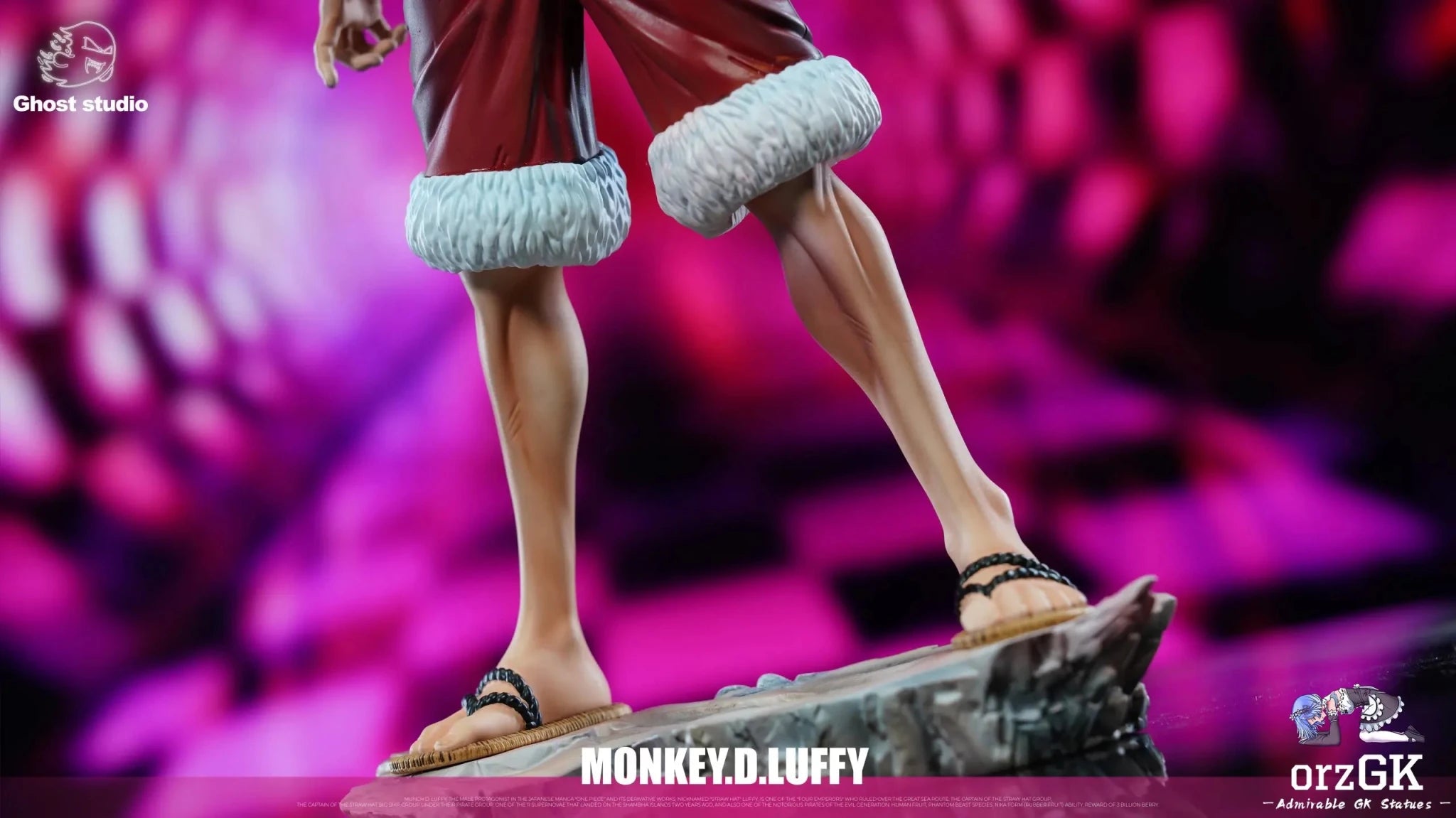 Ghost Studio - One Piece Luffy in the Mirror World resin statue Navy Toys anime figure
