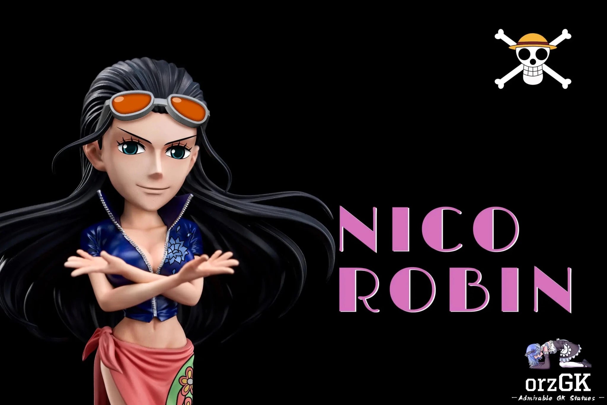 A+ Studio - One Piece Fish man Island Nico Robin resin statue Navy Toys anime figure