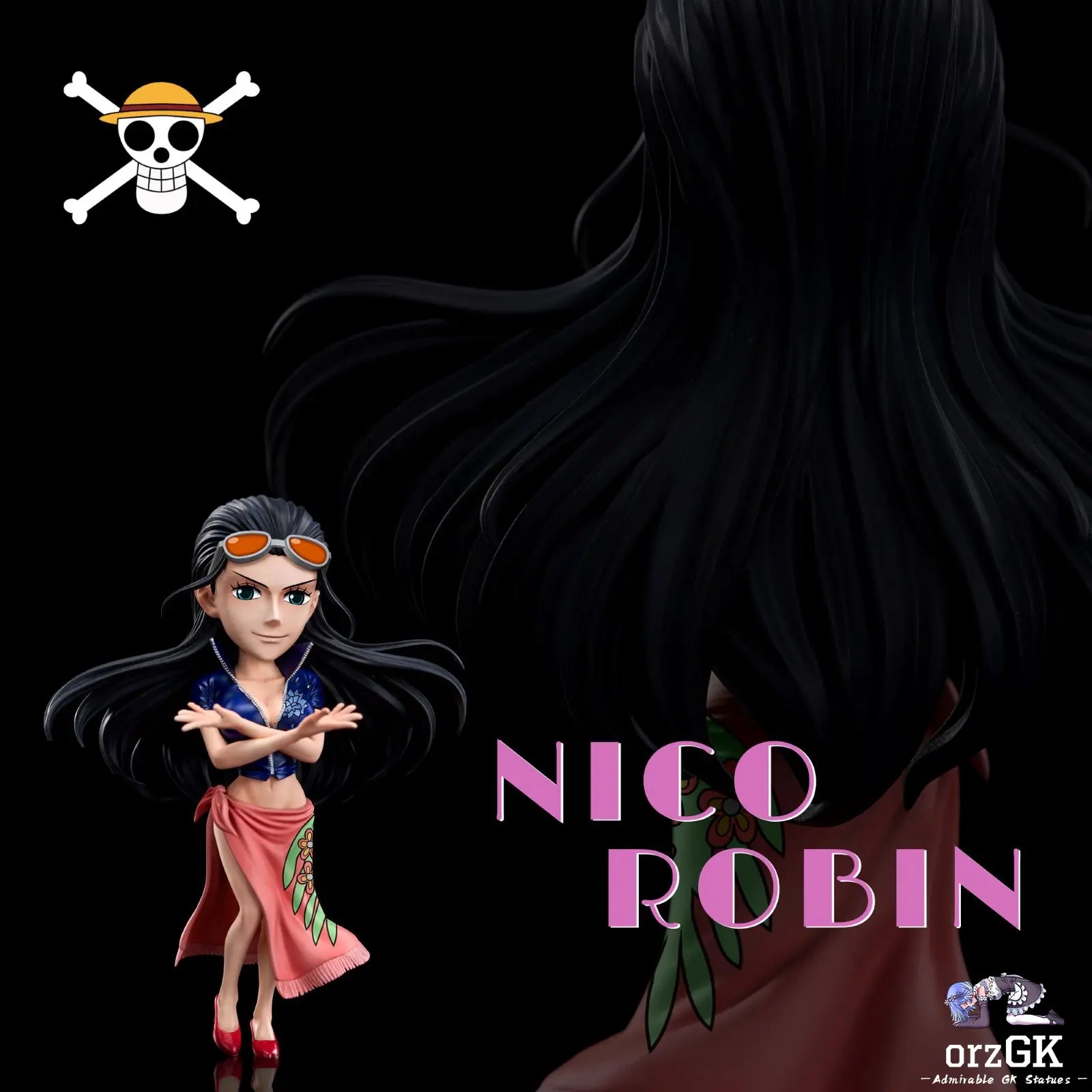 A+ Studio - One Piece Fish man Island Nico Robin resin statue Navy Toys anime figure