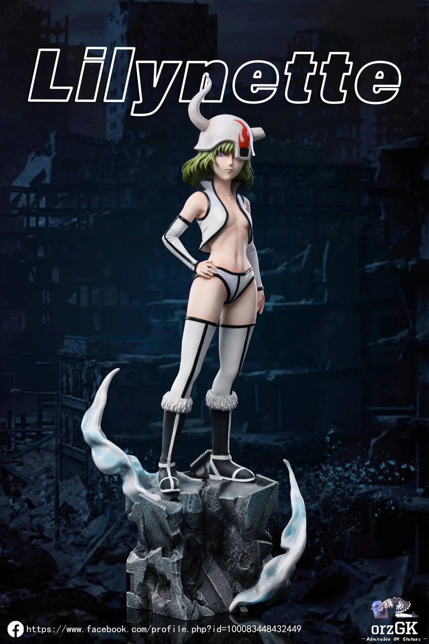 WW Studio - BLEACH Coyote Starrk & Lilynette Gingerbuck resin statue Navy Toys anime figure