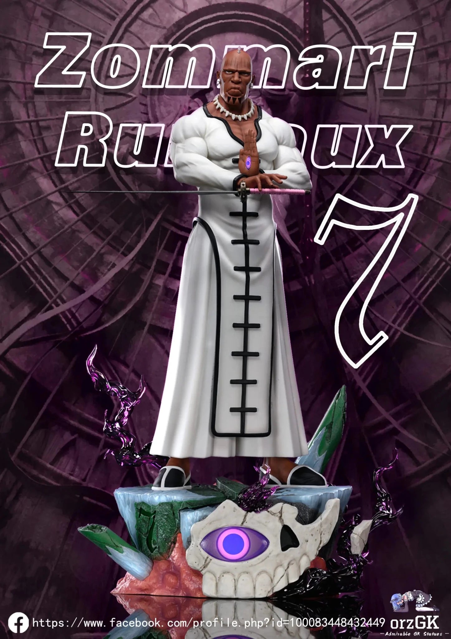 WW Studio - BLEACH Zommari Rureaux resin statue Navy Toys anime figure