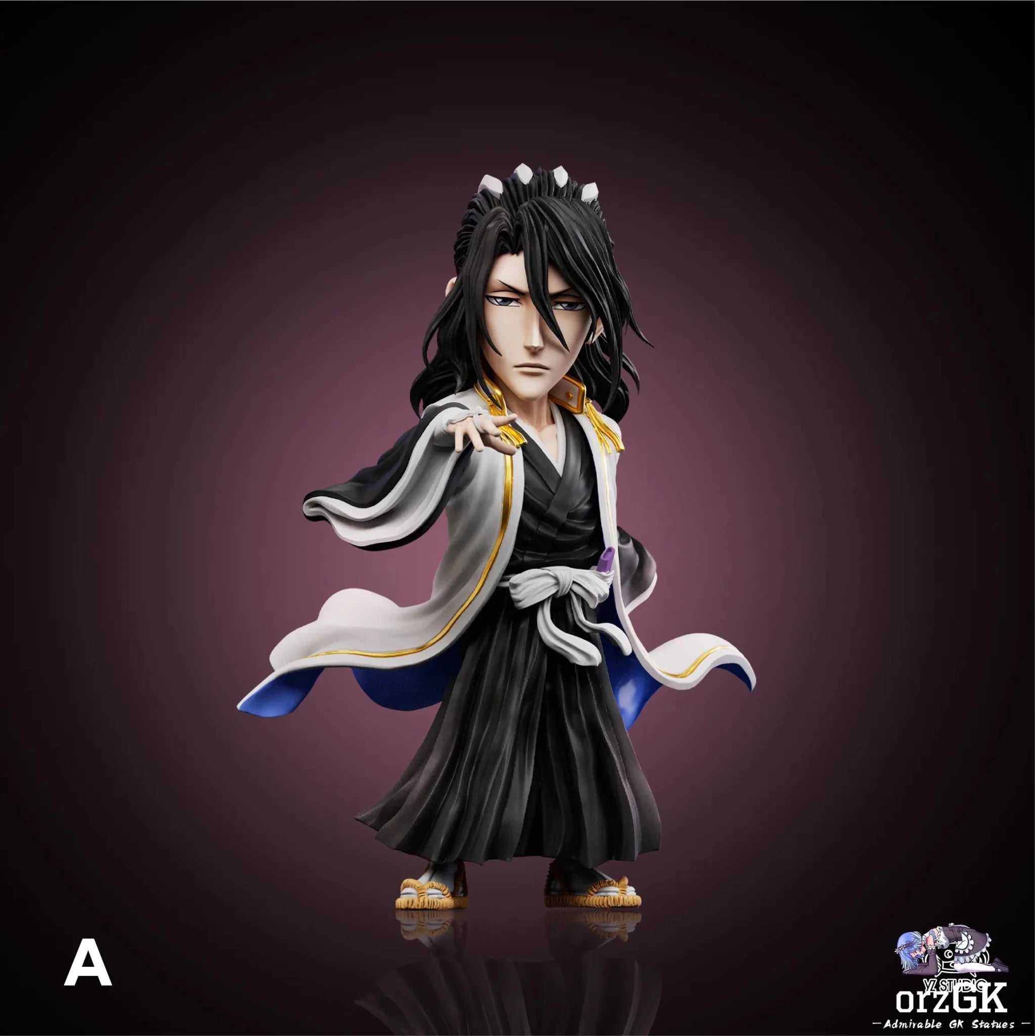 YZ Studio - BLEACH Senbonzakura Kageyoshi Kuchiki Byakuya resin statue Navy Toys anime figure
