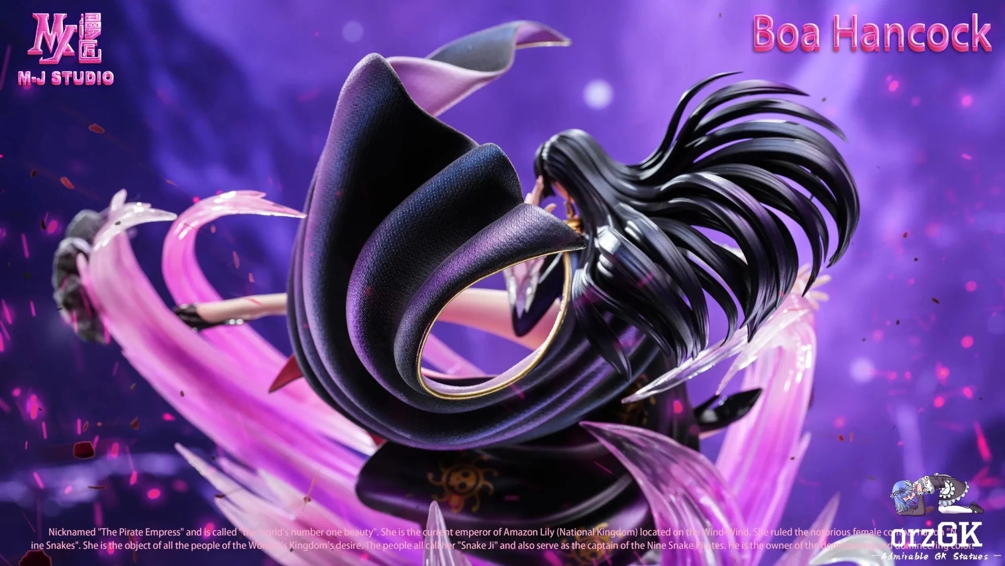 MJ Studio - One Piece Boa Hancock resin statue Navy Toys anime figure