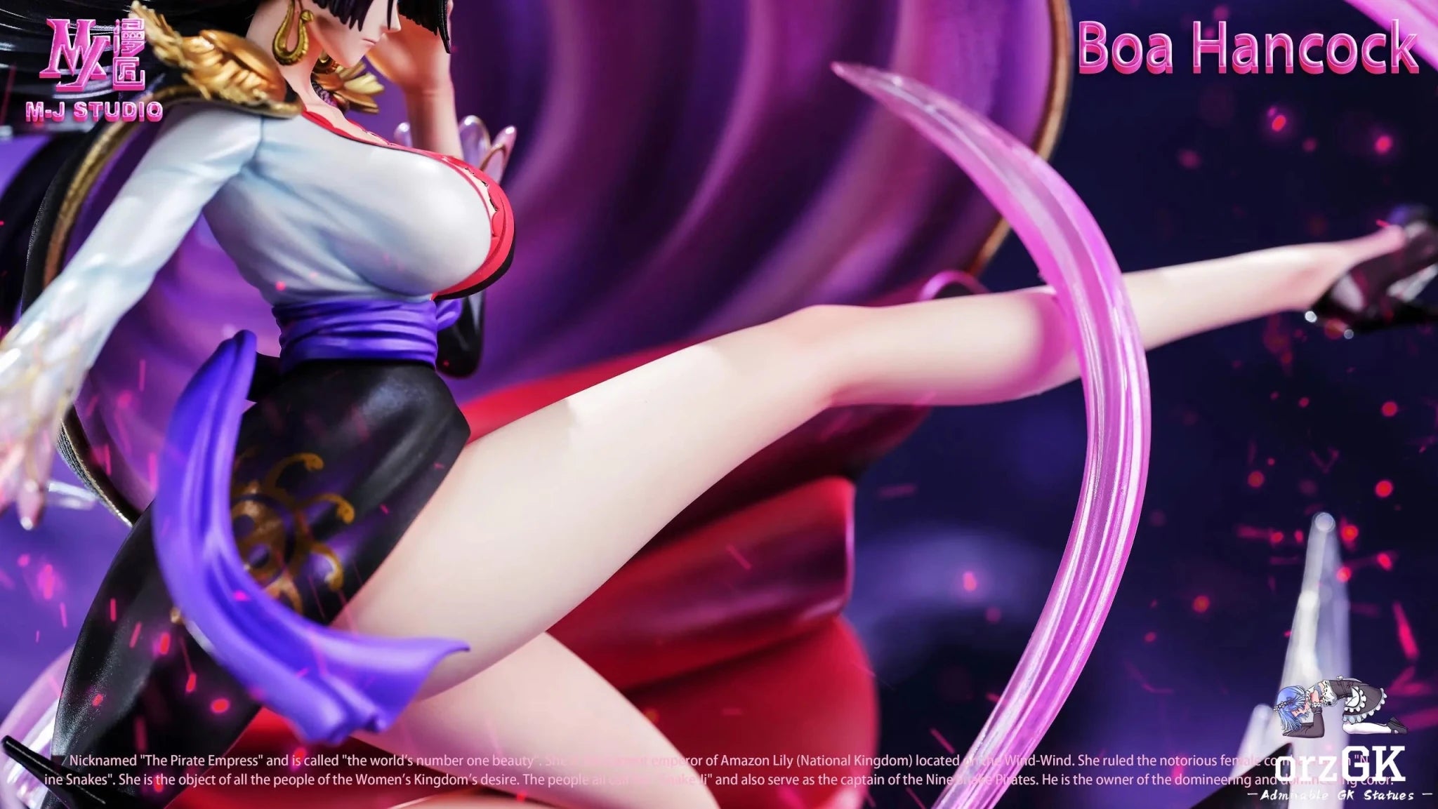 MJ Studio - One Piece Boa Hancock resin statue Navy Toys anime figure