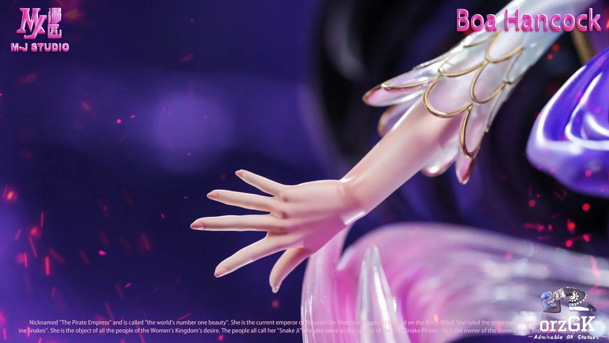 MJ Studio - One Piece Boa Hancock resin statue Navy Toys anime figure