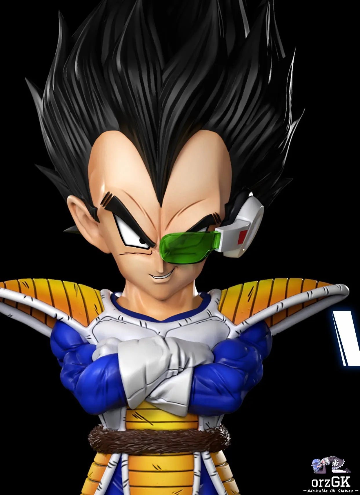 C Studio - Dragon Ball Earth Invasion Vegeta resin statue Navy Toys anime figure