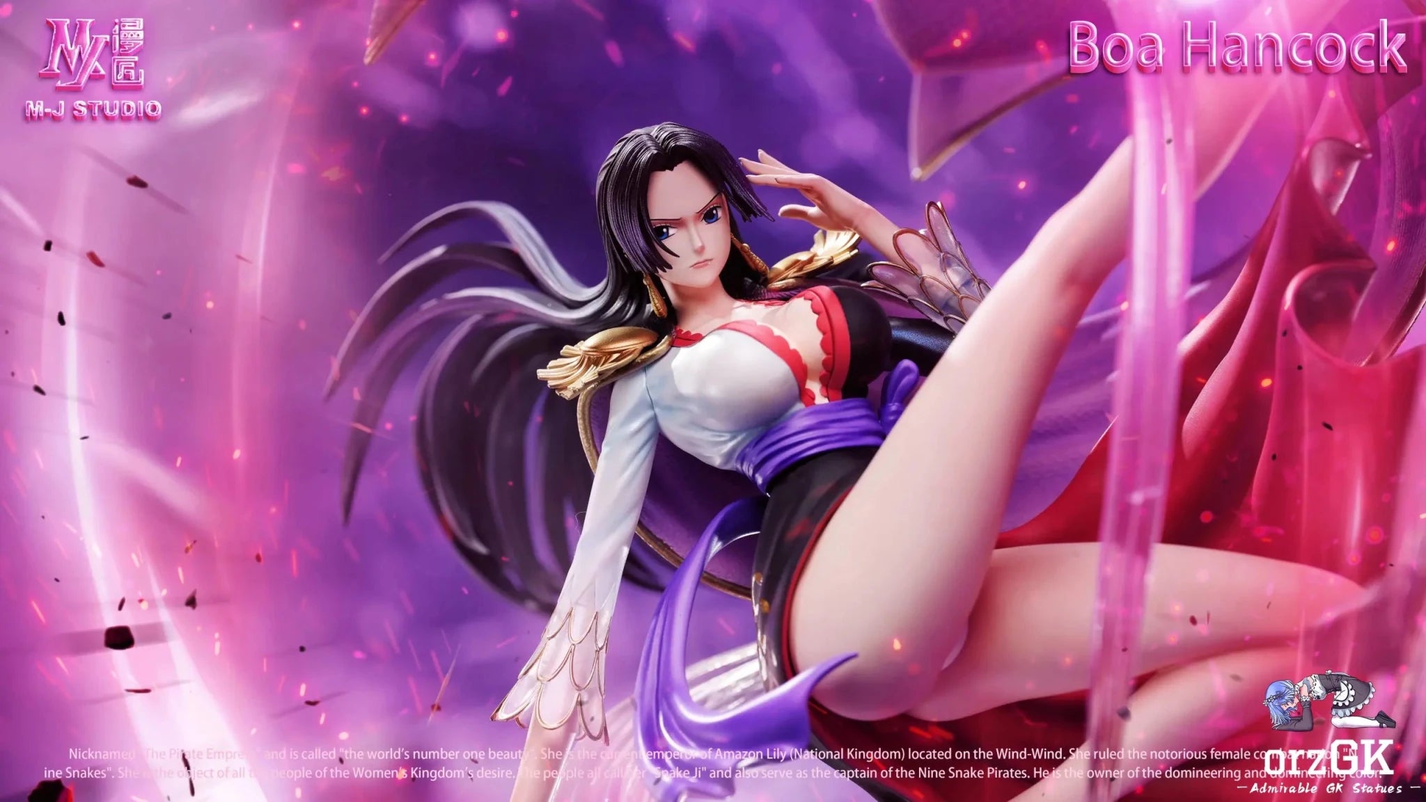 MJ Studio - One Piece Boa Hancock resin statue Navy Toys anime figure