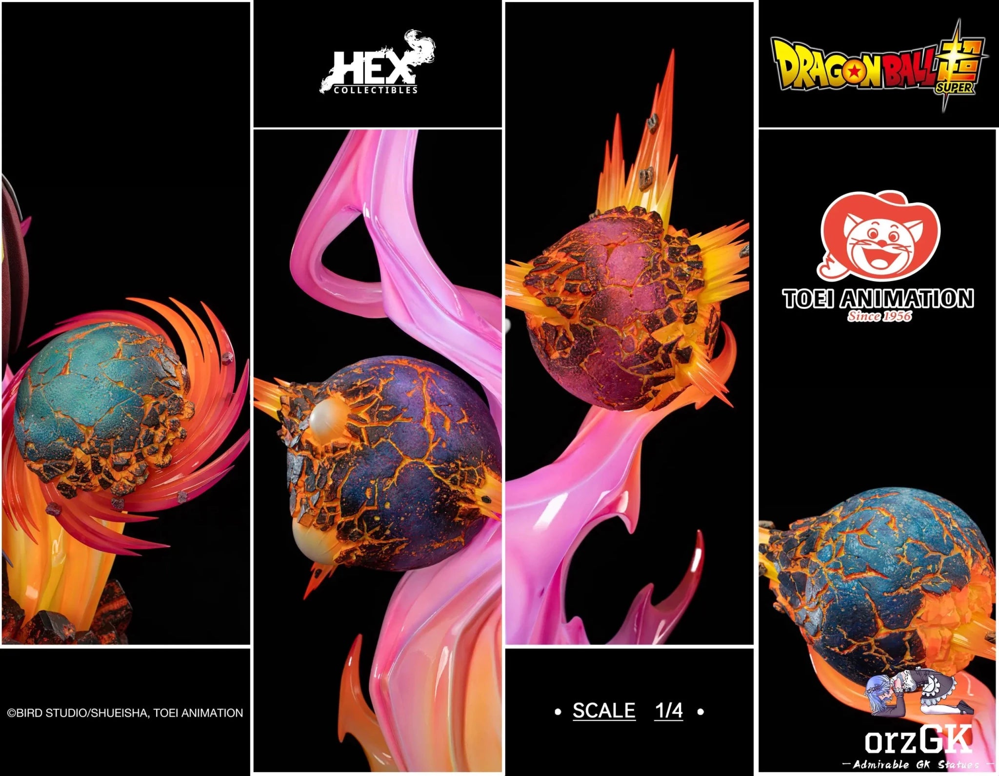 HEX Collectibles & Pickstar Studio - Dragon Ball Super Beerus & Whis 1/4 Statue (Licensed) resin statue Navy Toys anime figure
