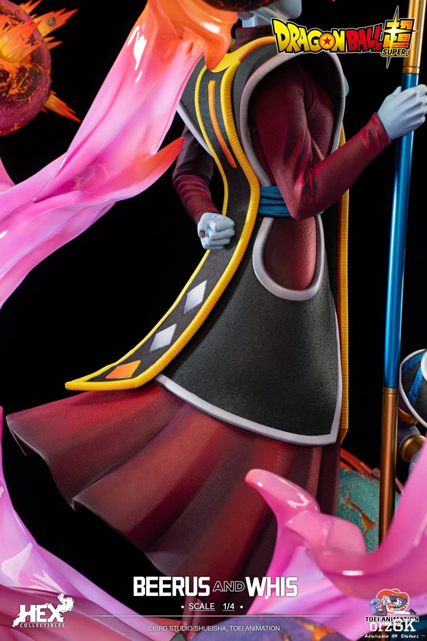 HEX Collectibles & Pickstar Studio - Dragon Ball Super Beerus & Whis 1/4 Statue (Licensed) resin statue Navy Toys anime figure