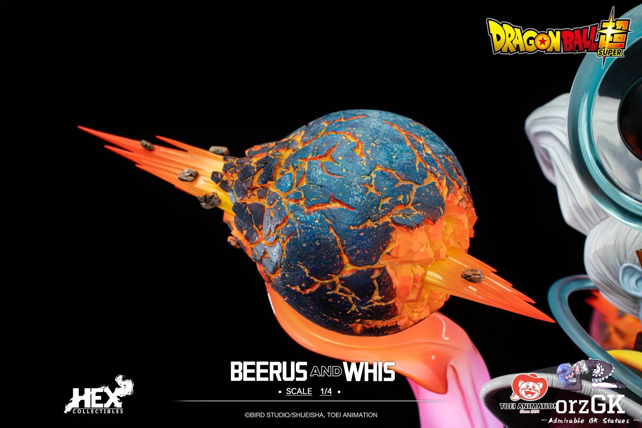 HEX Collectibles & Pickstar Studio - Dragon Ball Super Beerus & Whis 1/4 Statue (Licensed) resin statue Navy Toys anime figure