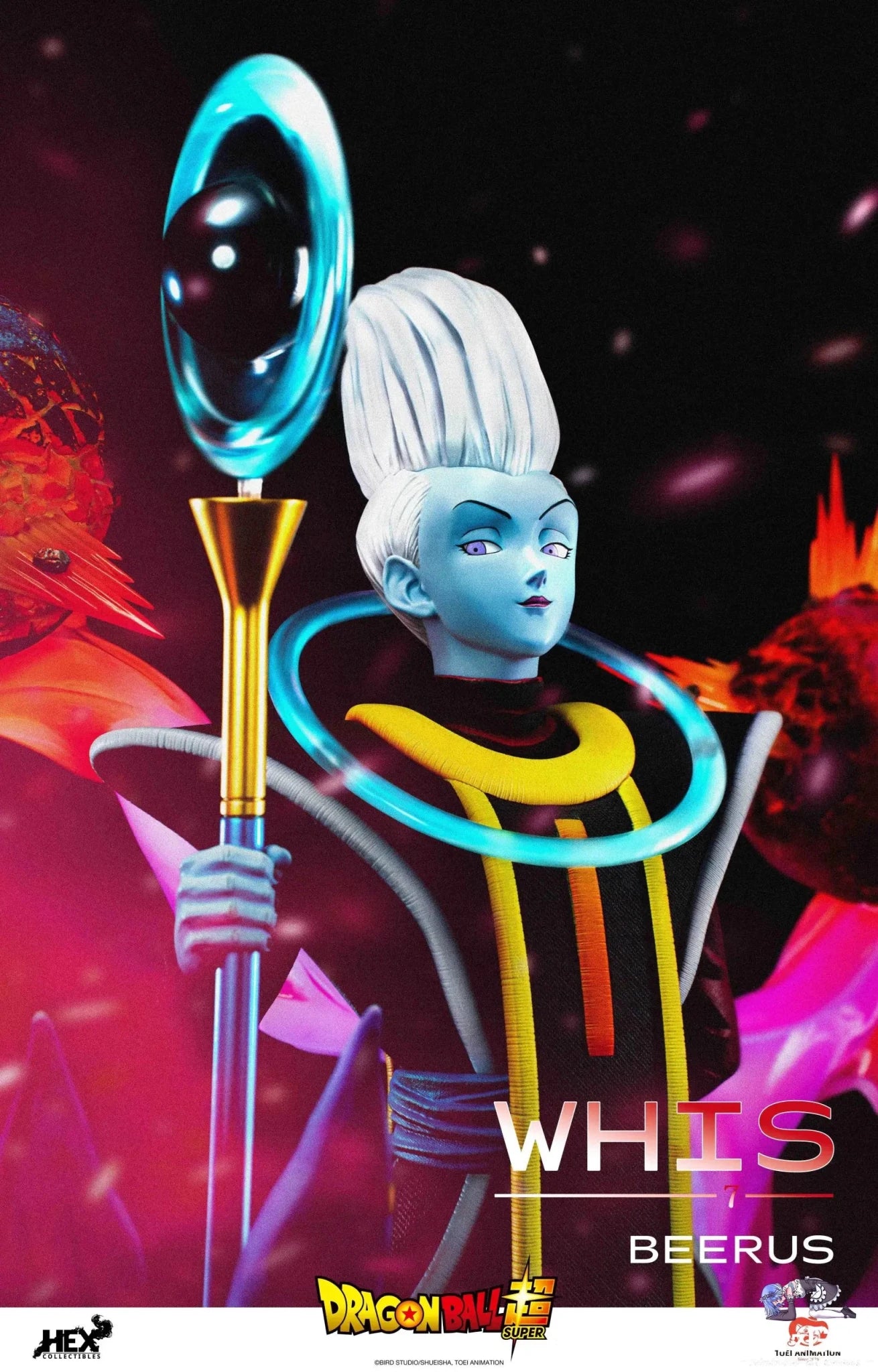 HEX Collectibles & Pickstar Studio - Dragon Ball Super Beerus & Whis 1/4 Statue (Licensed) resin statue Navy Toys anime figure