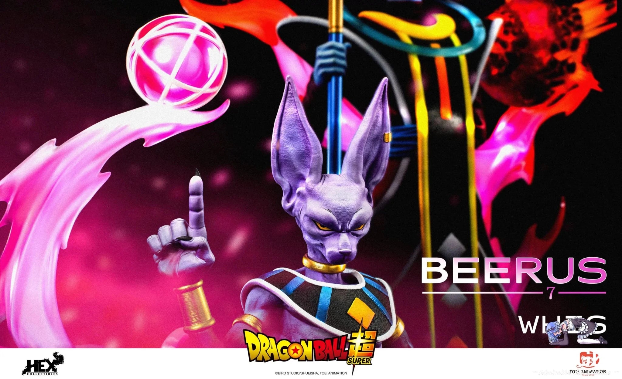 HEX Collectibles & Pickstar Studio - Dragon Ball Super Beerus & Whis 1/4 Statue (Licensed) resin statue Navy Toys anime figure