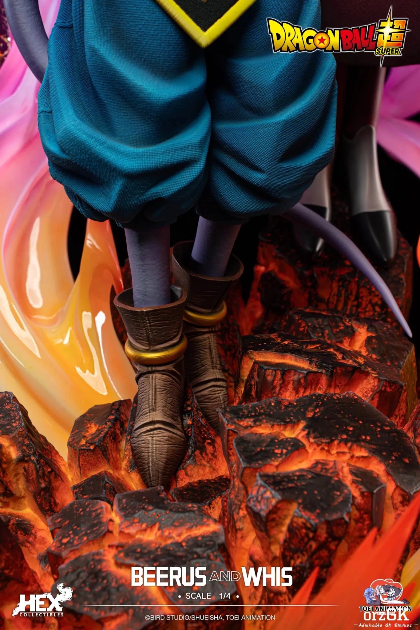 HEX Collectibles & Pickstar Studio - Dragon Ball Super Beerus & Whis 1/4 Statue (Licensed) resin statue Navy Toys anime figure