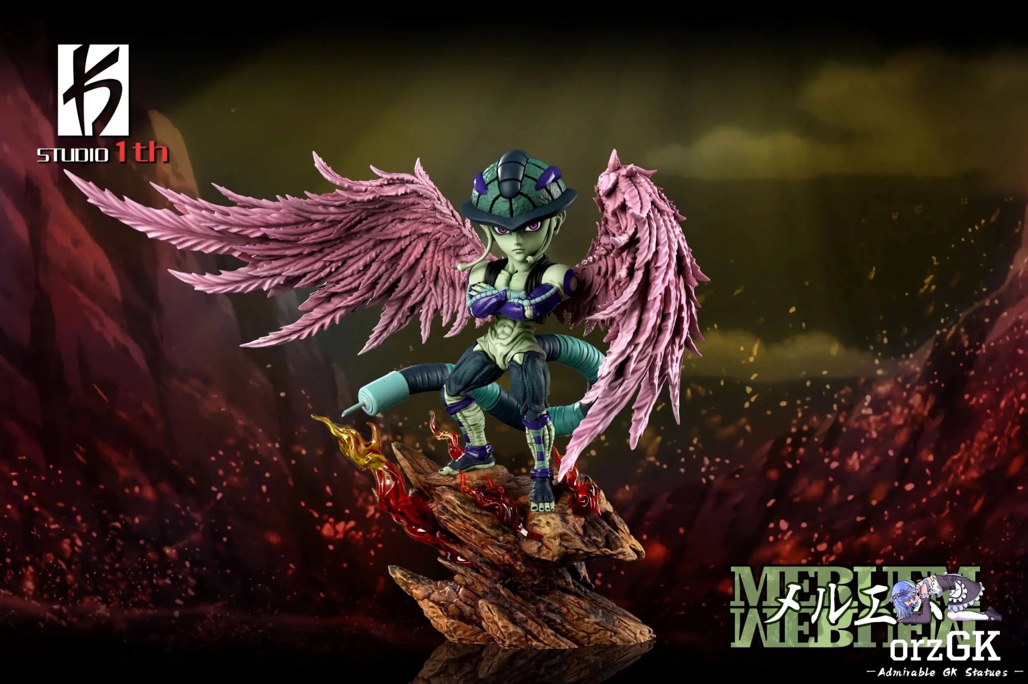KS Studio - Hunter x Hunter Reborn Meruem resin statue Navy Toys anime figure