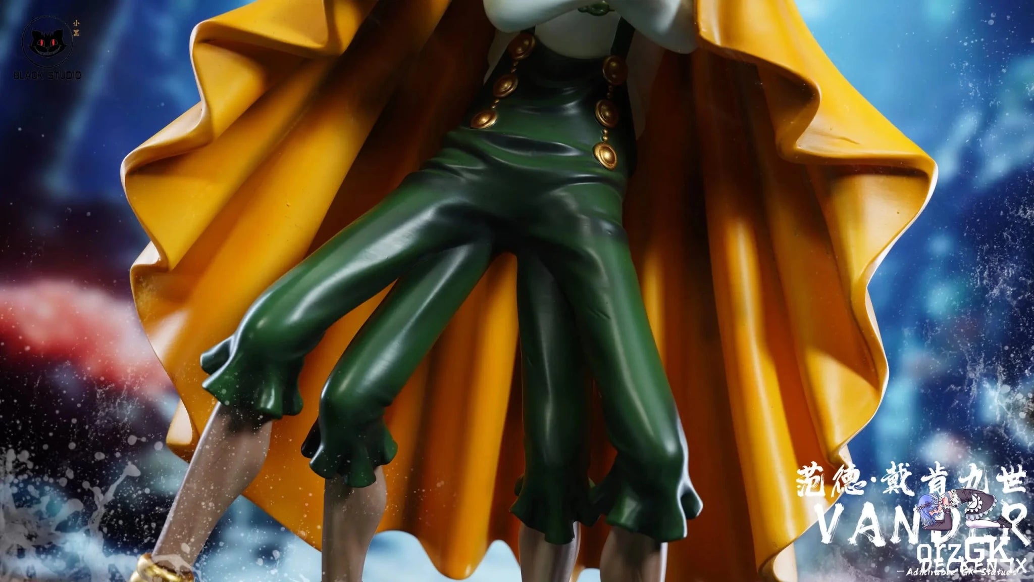 Black Studio - One Piece Fishman Series Vander Decken IX resin statue Navy Toys anime figure
