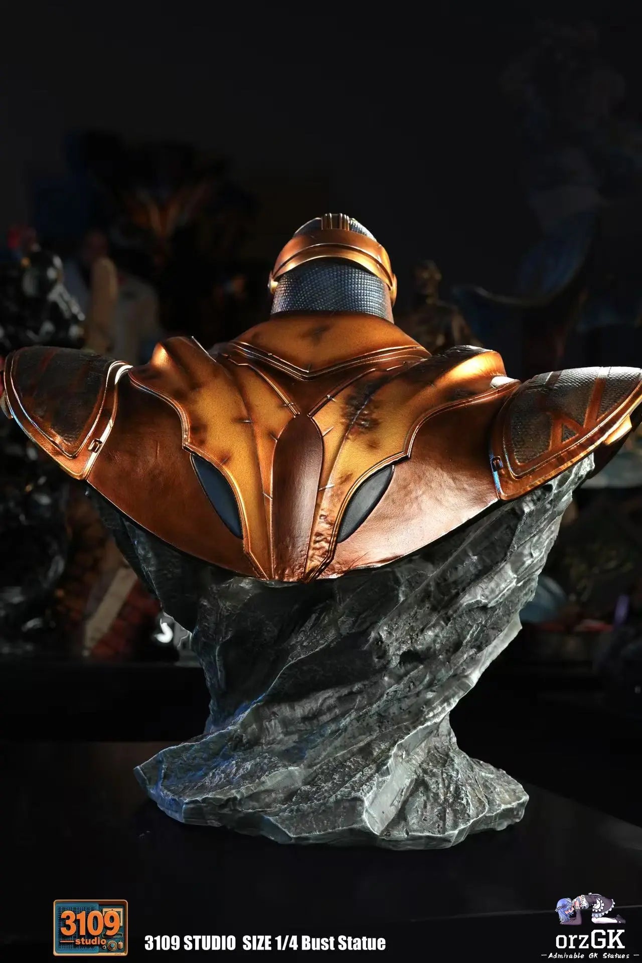 3109 Studio - Marvel Thanos Bust resin statue Navy Toys anime figure