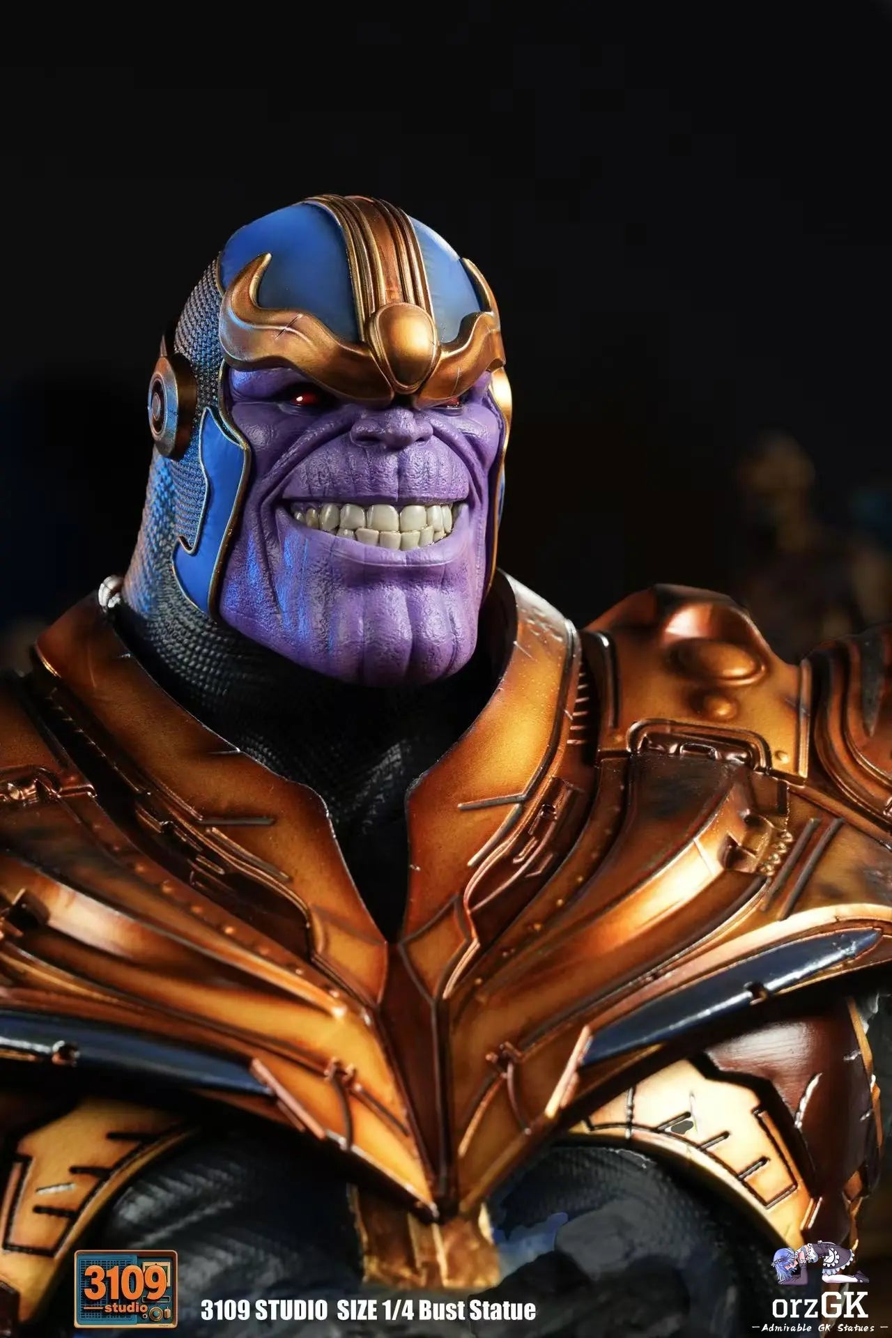 3109 Studio - Marvel Thanos Bust resin statue Navy Toys anime figure
