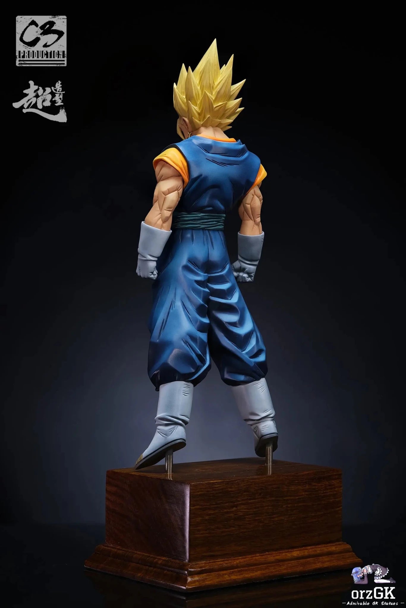 C3 Studio - Dragon Ball Combined Warrior's Energy Reserve Super Vegeta resin statue Navy Toys anime figure