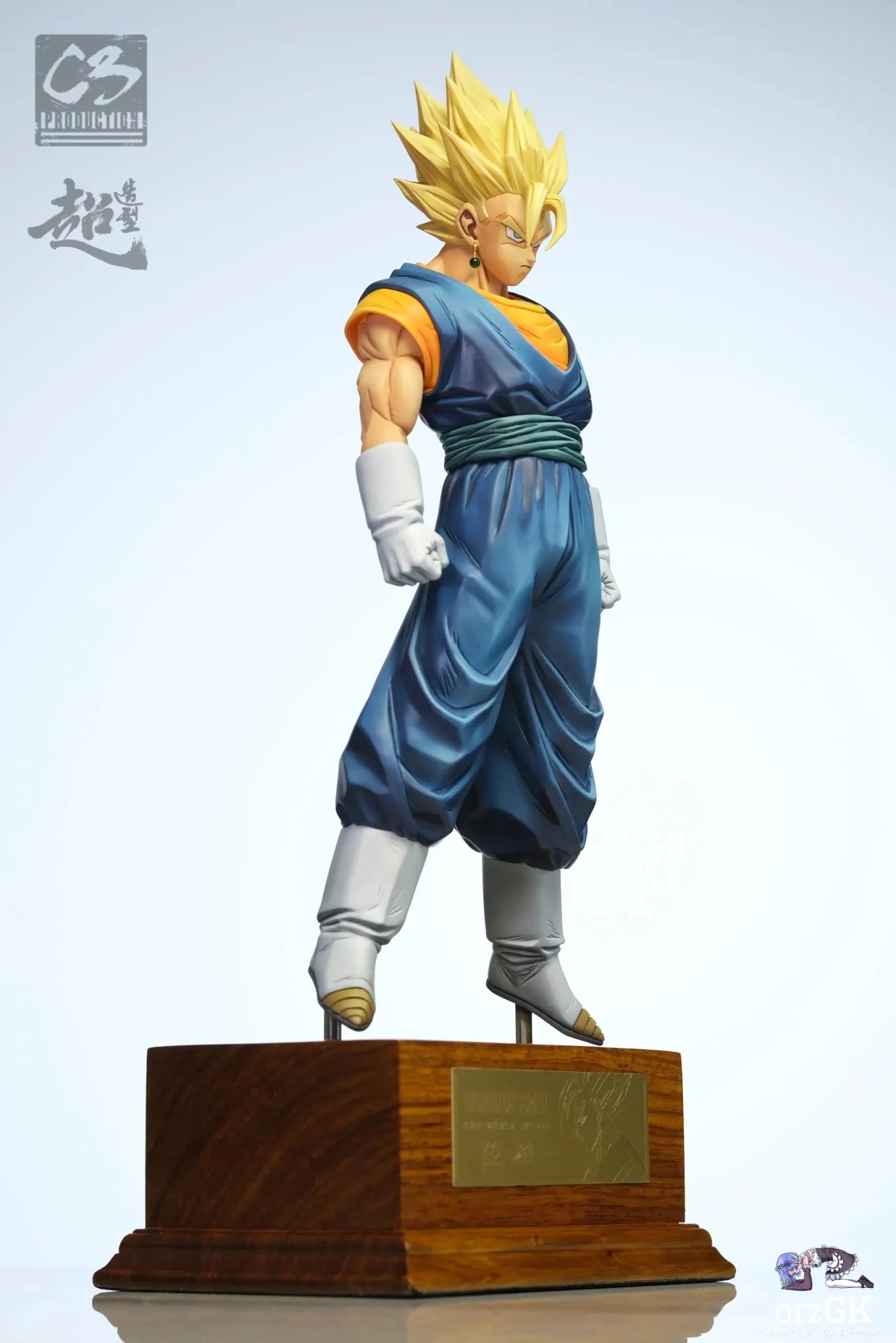 C3 Studio - Dragon Ball Combined Warrior's Energy Reserve Super Vegeta resin statue Navy Toys anime figure