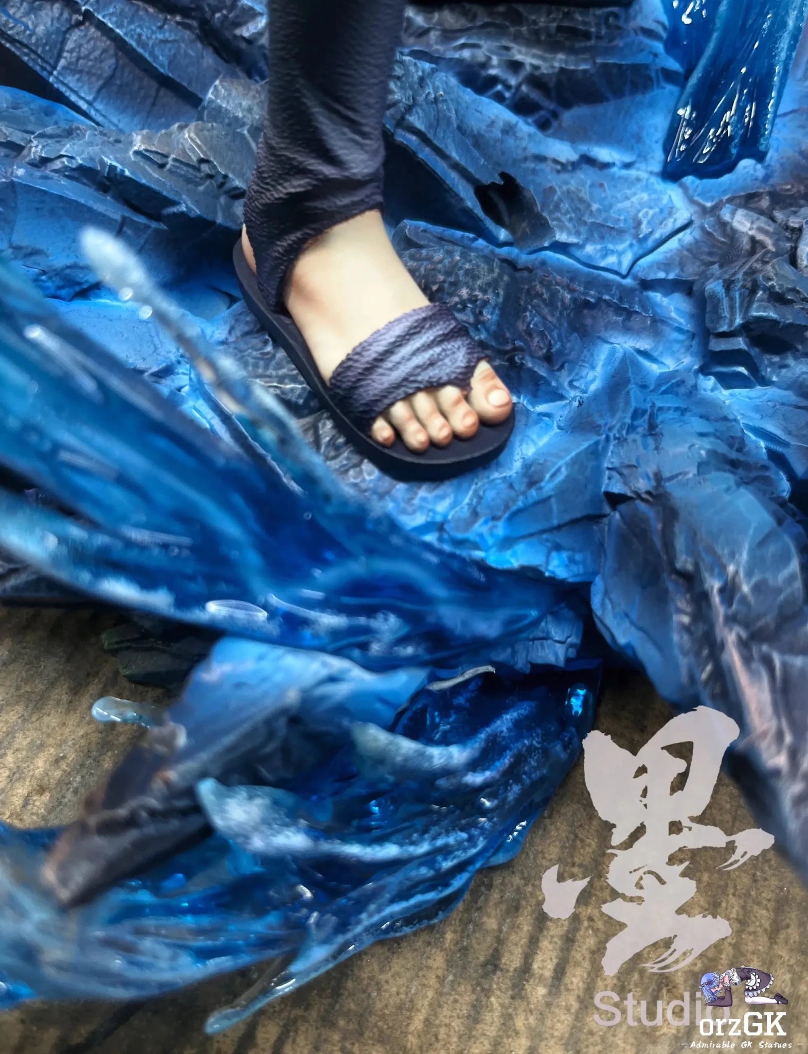 LNK Studio - Naruto Uchiha Sasuke resin statue Navy Toys anime figure