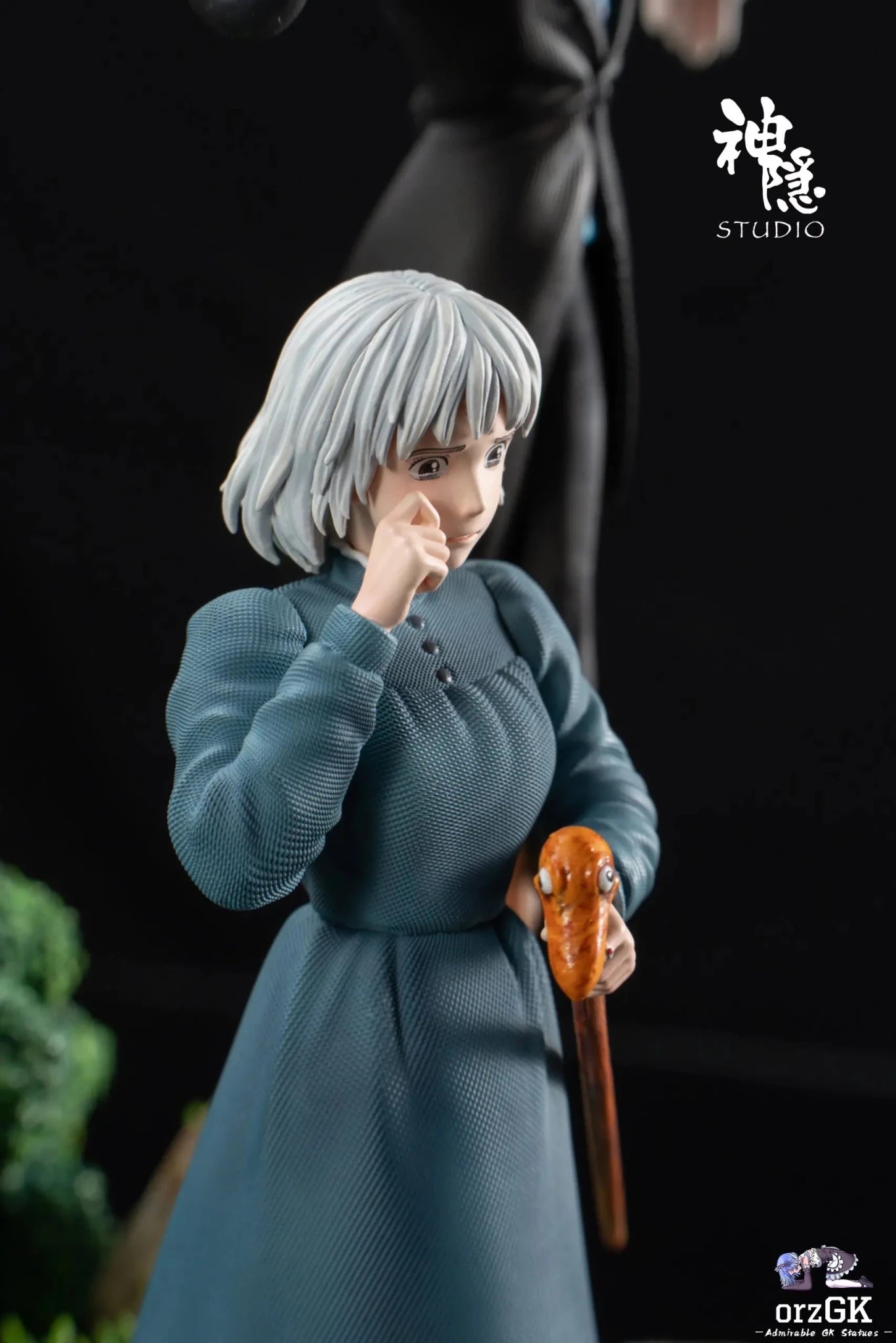 Shen Yin Studio - Howl's Moving Castle Silhouette Moment Series Turnip Head's Guardian resin statue Navy Toys anime figure