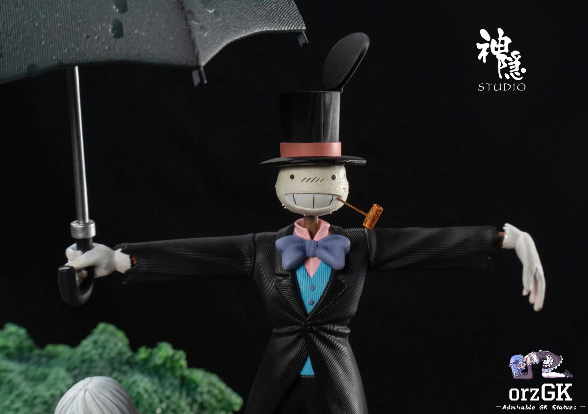 Shen Yin Studio - Howl's Moving Castle Silhouette Moment Series Turnip Head's Guardian resin statue Navy Toys anime figure