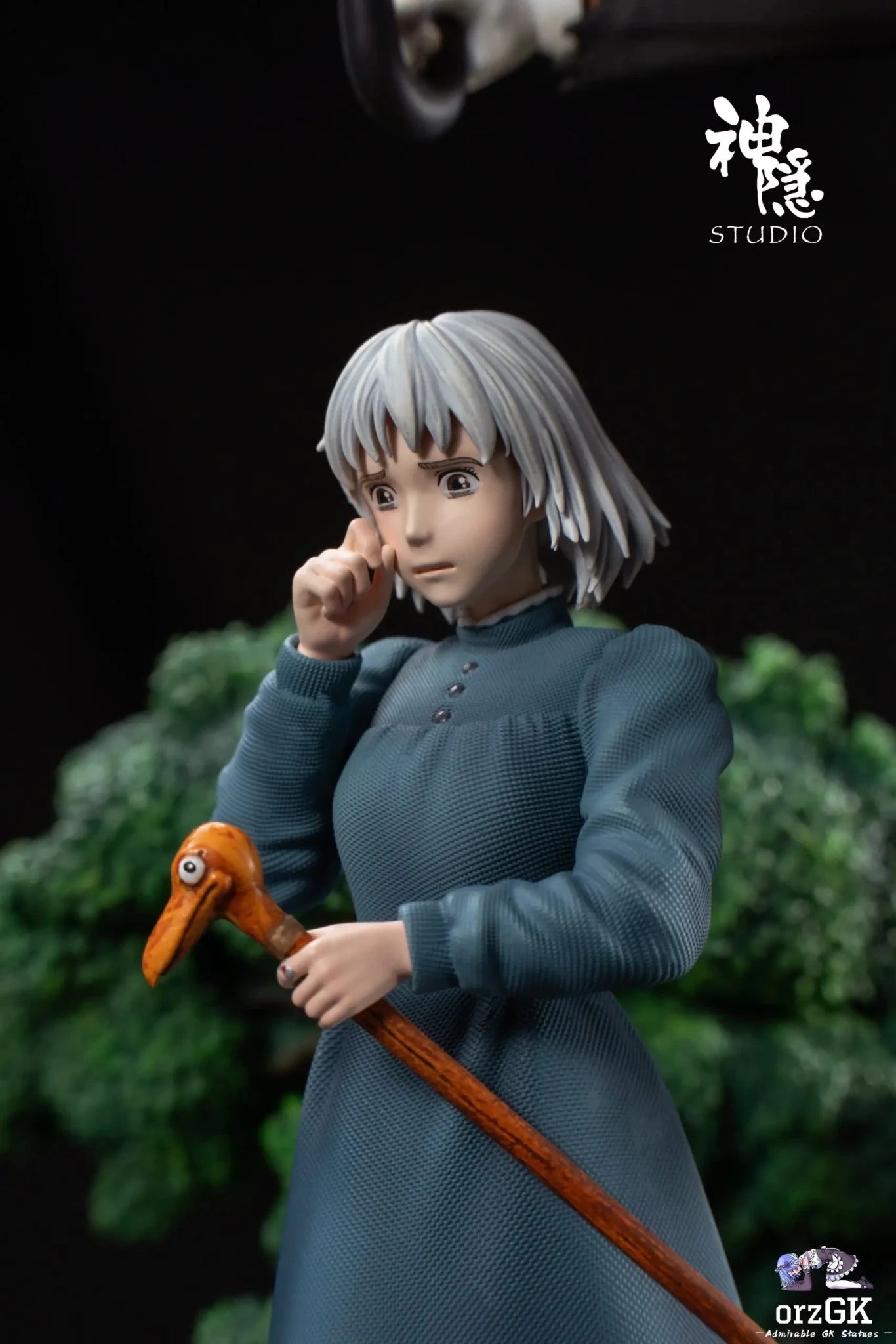 Shen Yin Studio - Howl's Moving Castle Silhouette Moment Series Turnip Head's Guardian resin statue Navy Toys anime figure