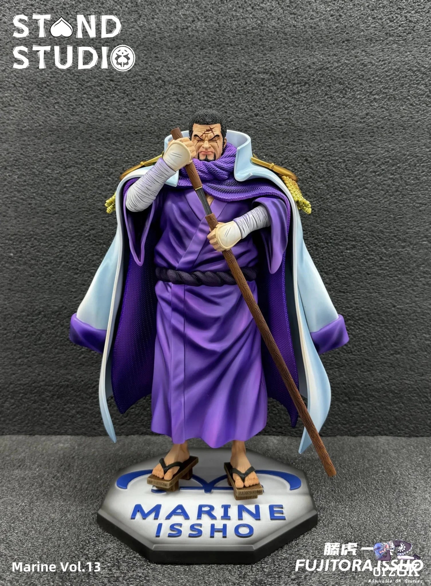 Stand Studio - One Piece Navy Series 13 Issho resin statue Navy Toys anime figure