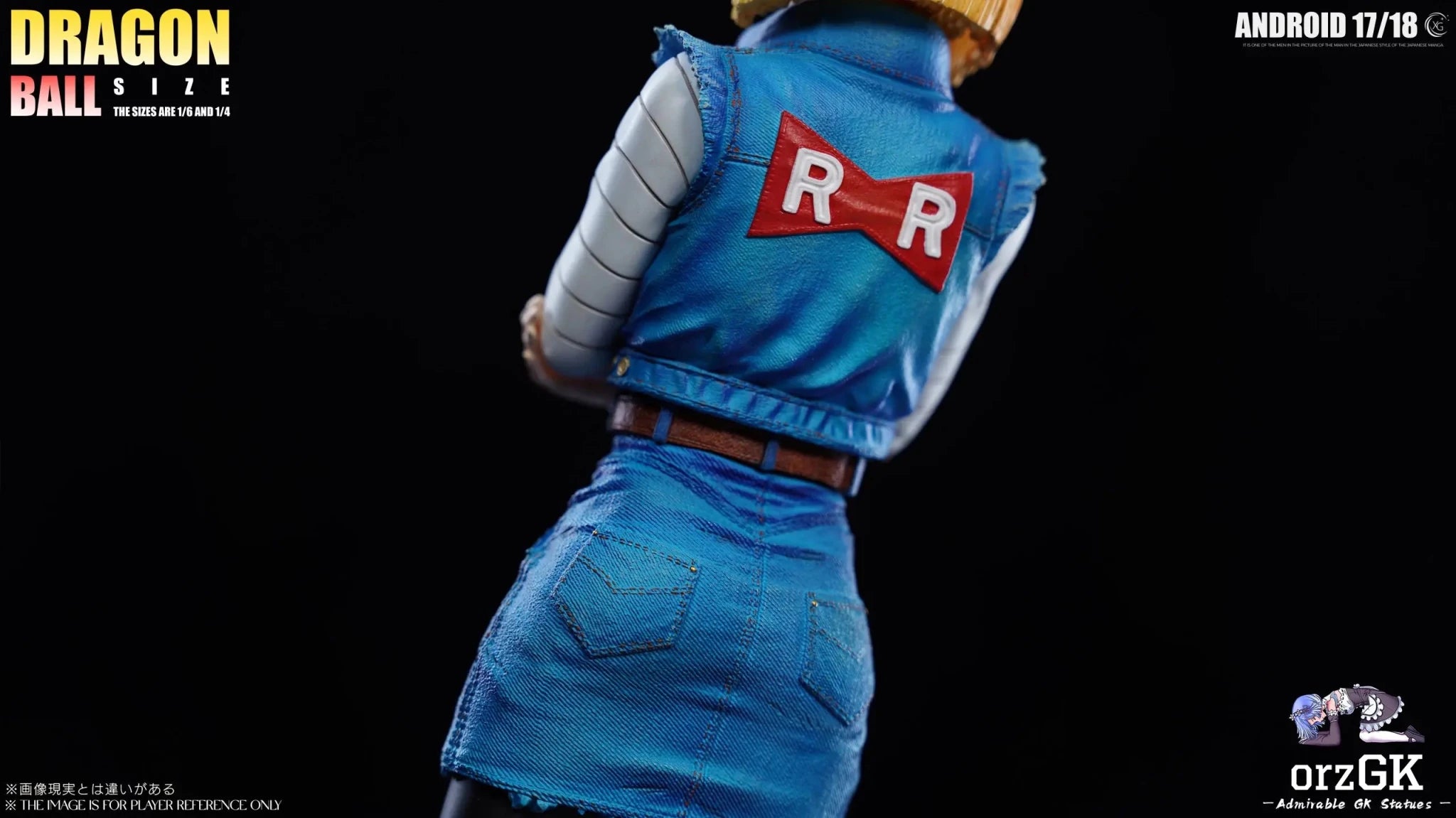 XG Studio - Dragon Ball Z Android 17 & Android 18 resin statue Navy Toys anime figure