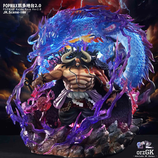 JacksDo Studio - One Piece POPMAX Kaido Base Ver2.0 resin statue Navy Toys anime figure