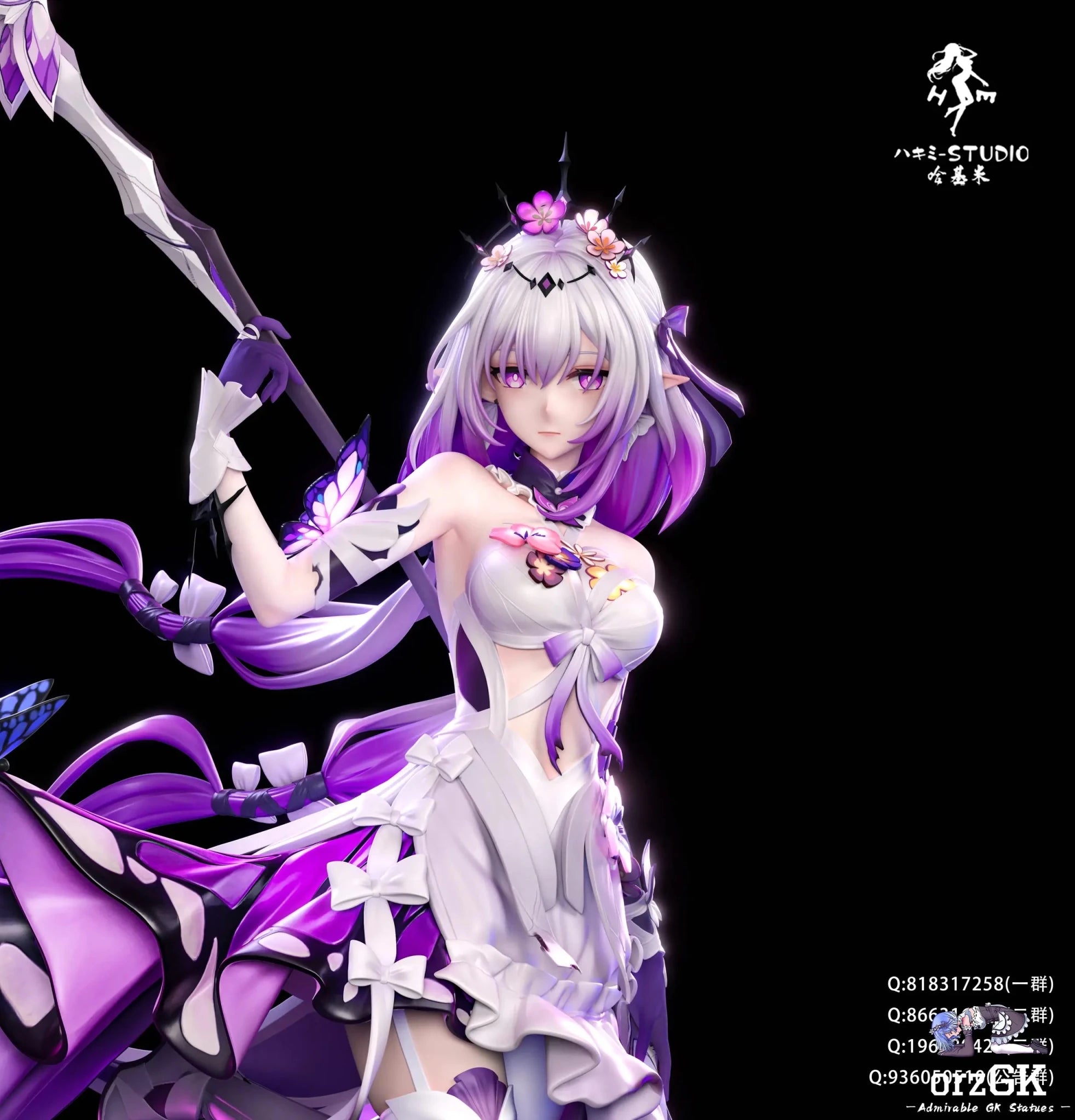 Hakimi Studio - Honkai: Star Rail Castorice resin statue Navy Toys anime figure