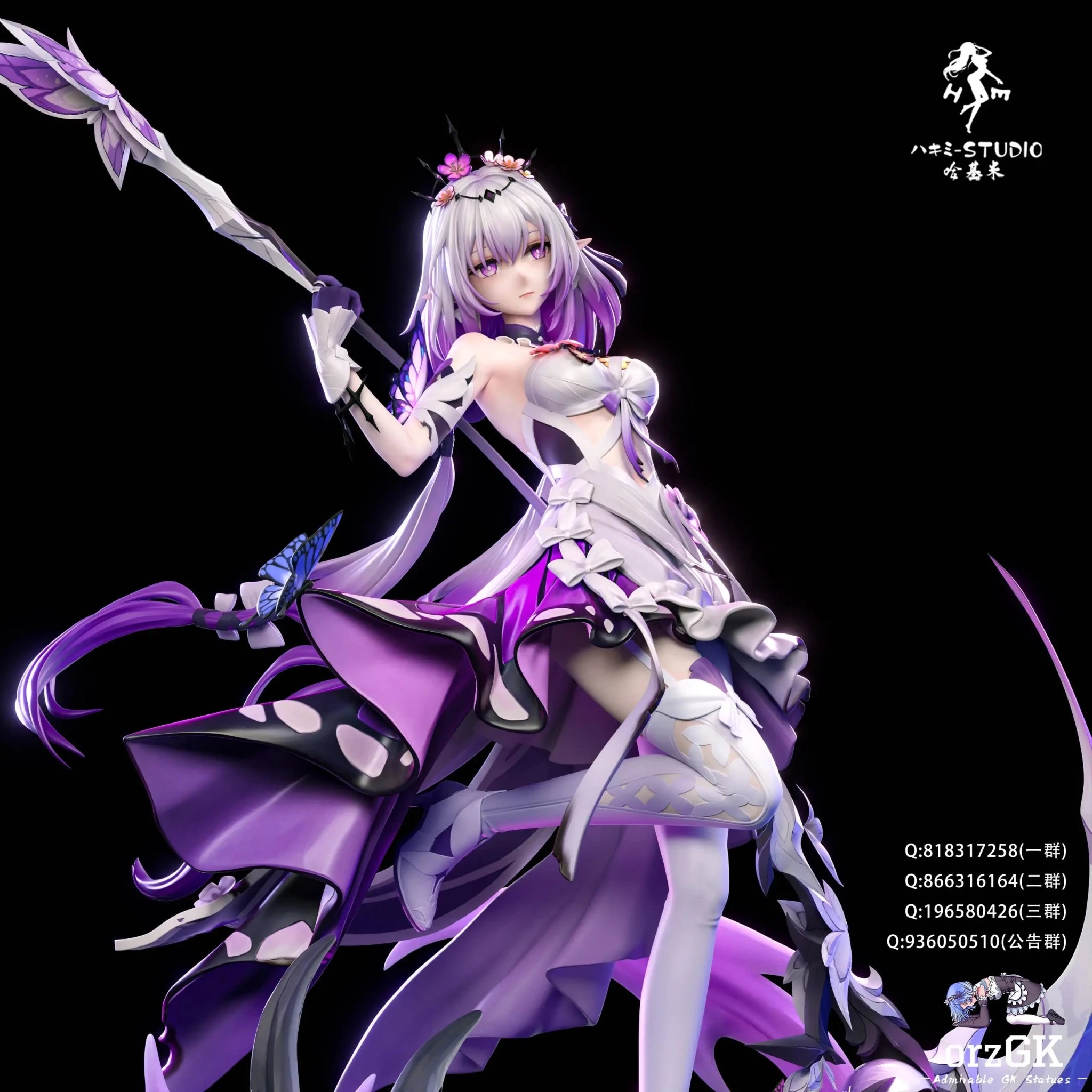 Hakimi Studio - Honkai: Star Rail Castorice resin statue Navy Toys anime figure
