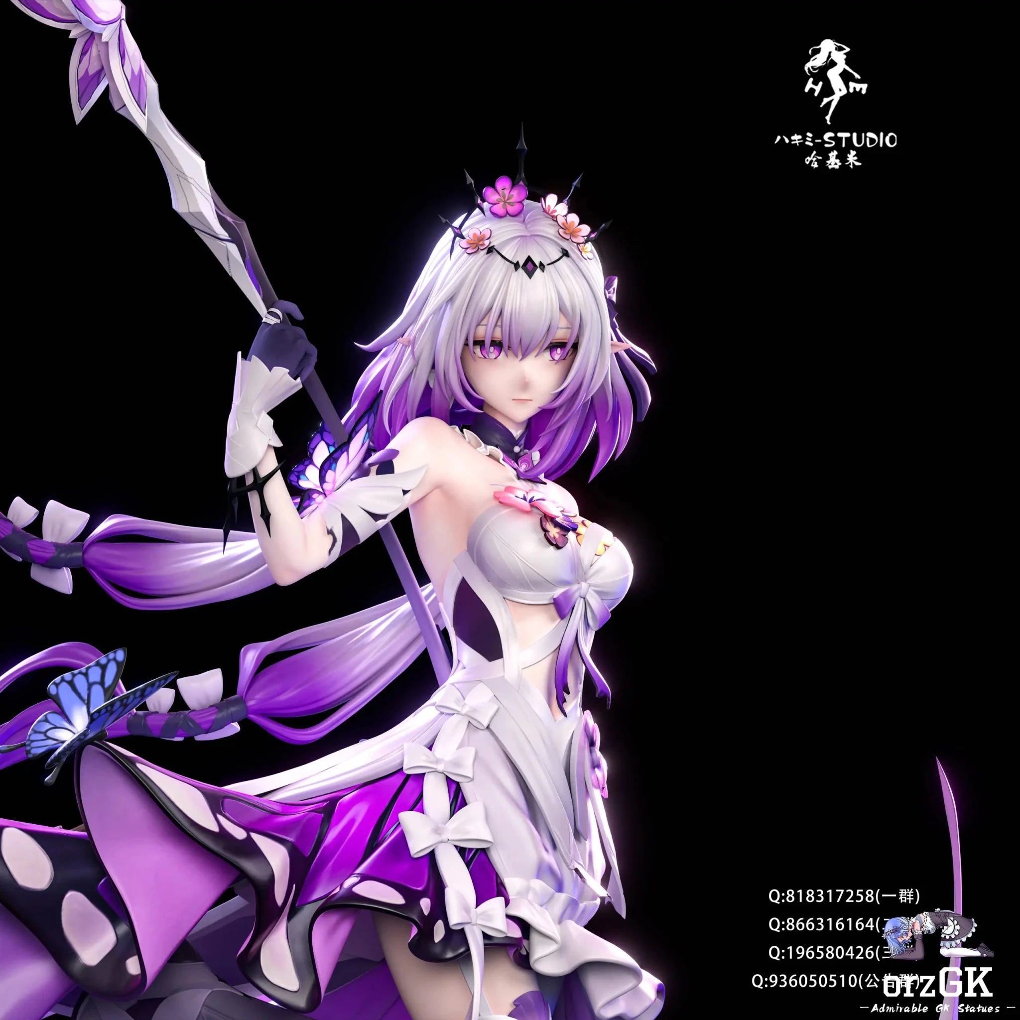 Hakimi Studio - Honkai: Star Rail Castorice resin statue Navy Toys anime figure