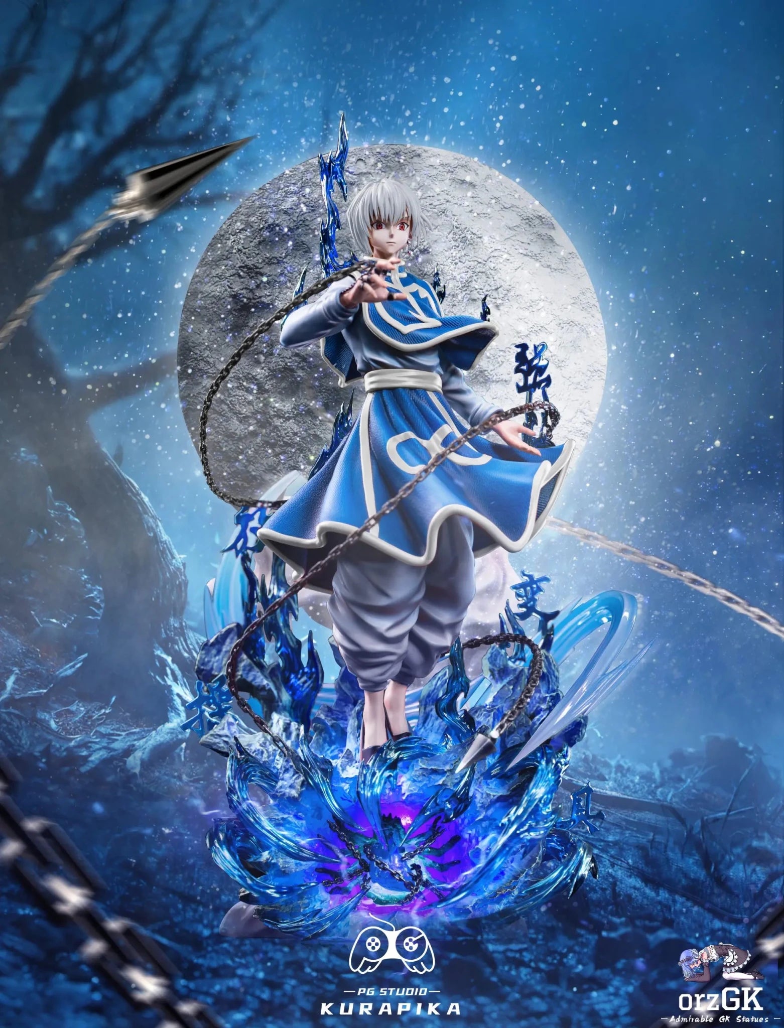 PG Studio - Hunter x Hunter Kurapika resin statue Navy Toys anime figure