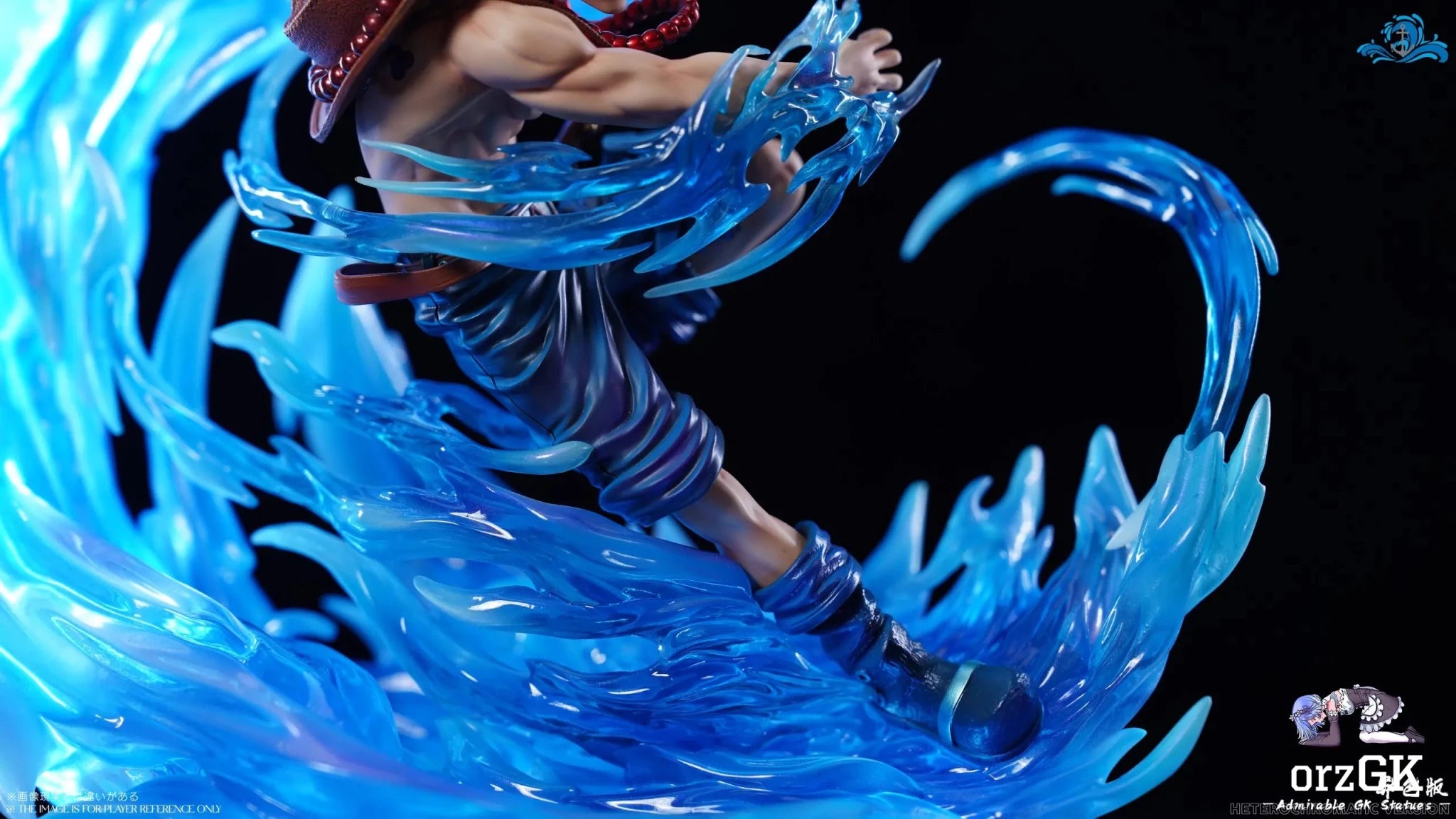 Po Lang Studio - One Piece Portgas D. Ace Dual Version resin statue Navy Toys anime figure